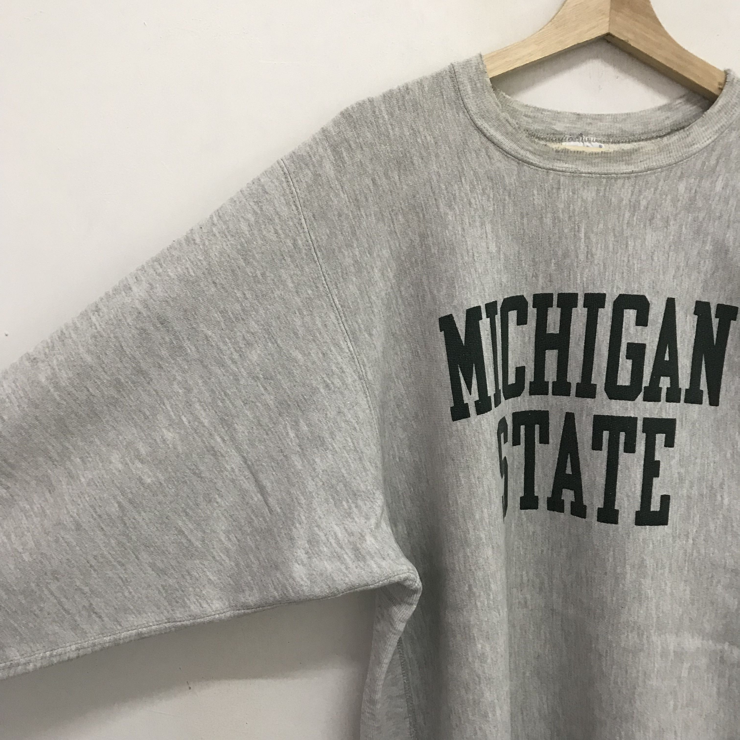Champion Vintage 90s Champion Reverse Weave Michigan - 192 Size US XL / EU 56 / 4 - 4 Thumbnail