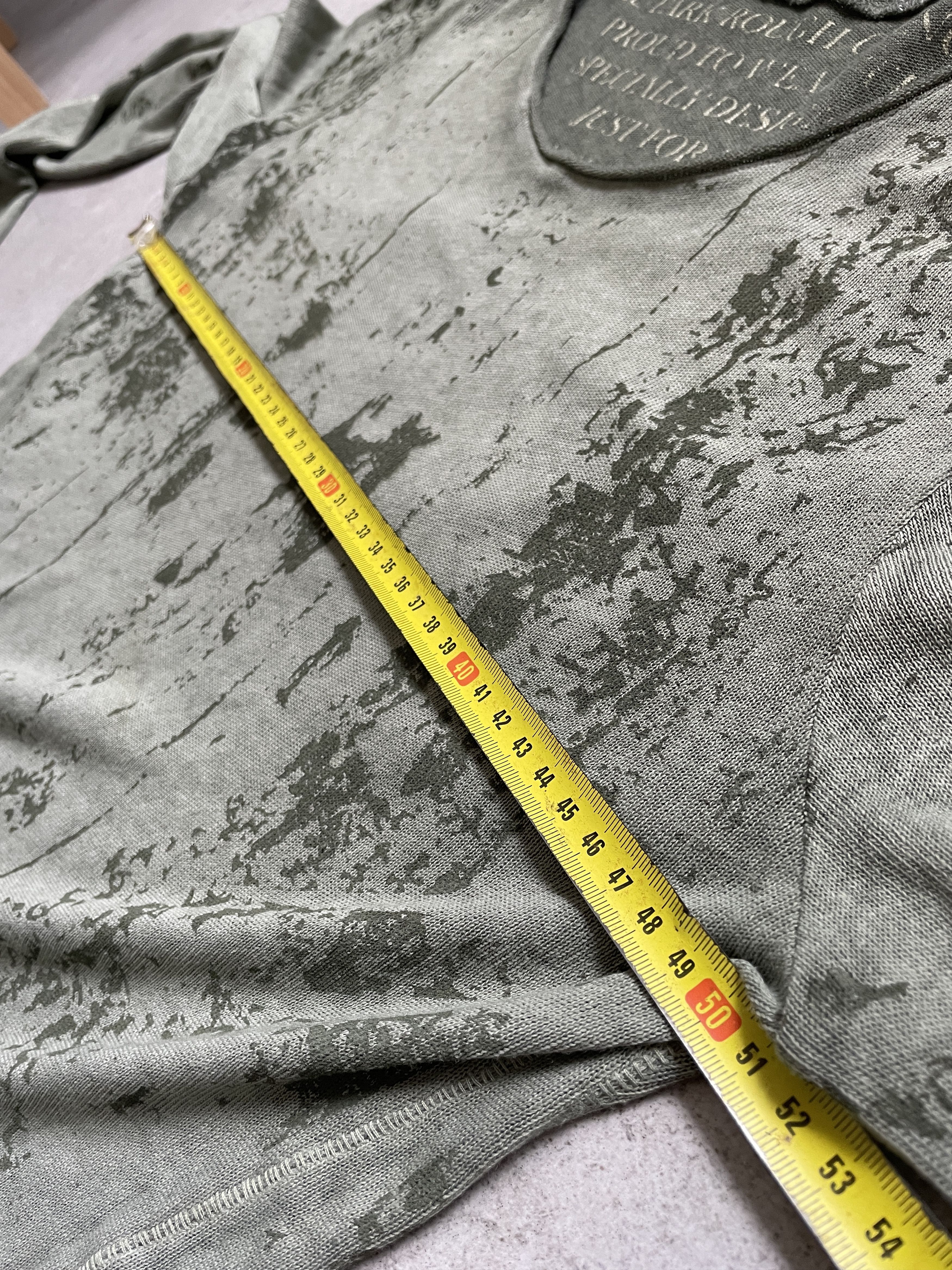 Other Y2K ARCHIVAL JAPANEESE JPG TYPE KHAKI ASYMETRIC MESHTOP Size US XL / EU 56 / 4 - 8 Thumbnail