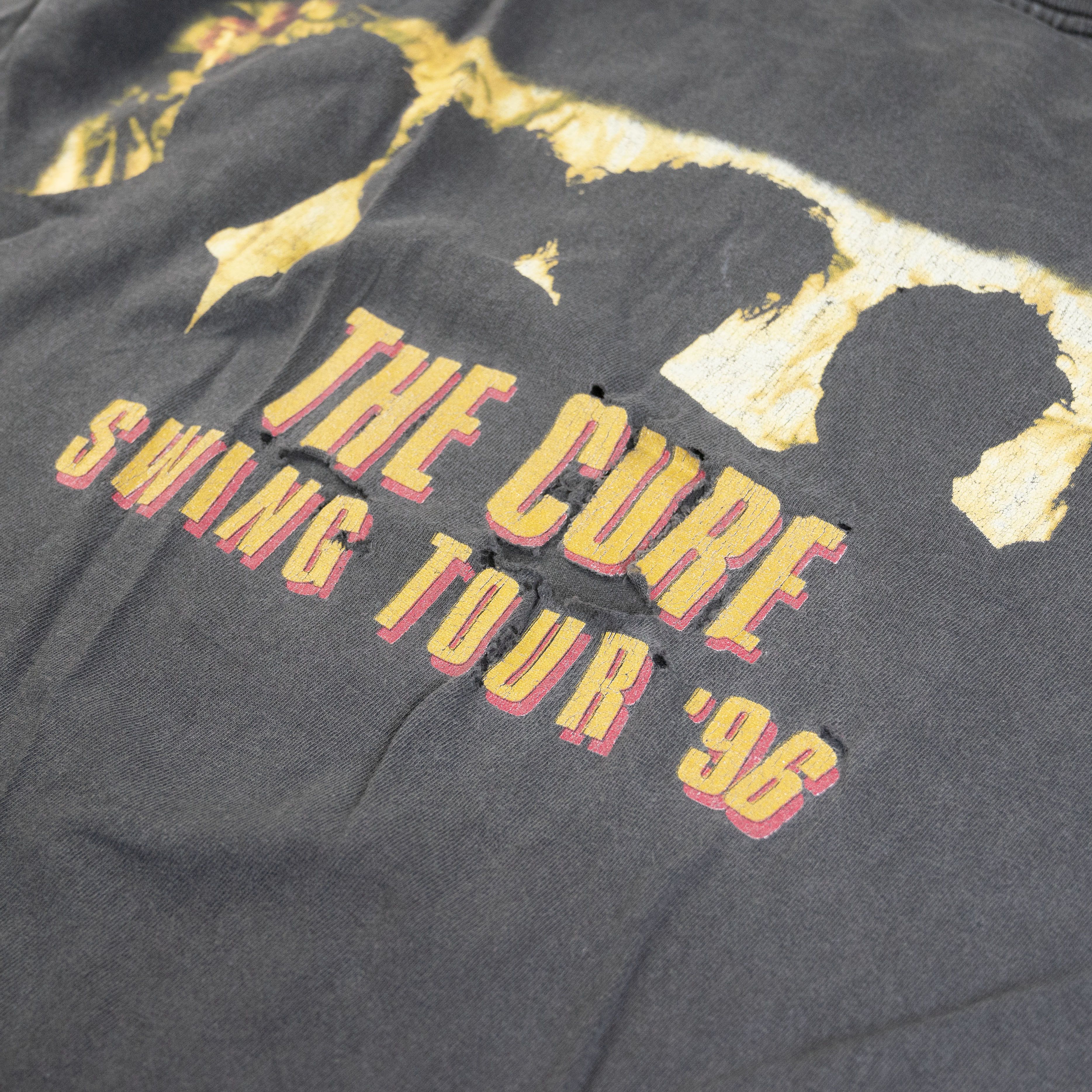 Band Tees × The Cure × Vintage Vintage 1996 The Cure Swing Tour Tee Shirt Size US XL / EU 56 / 4 - 4 Thumbnail