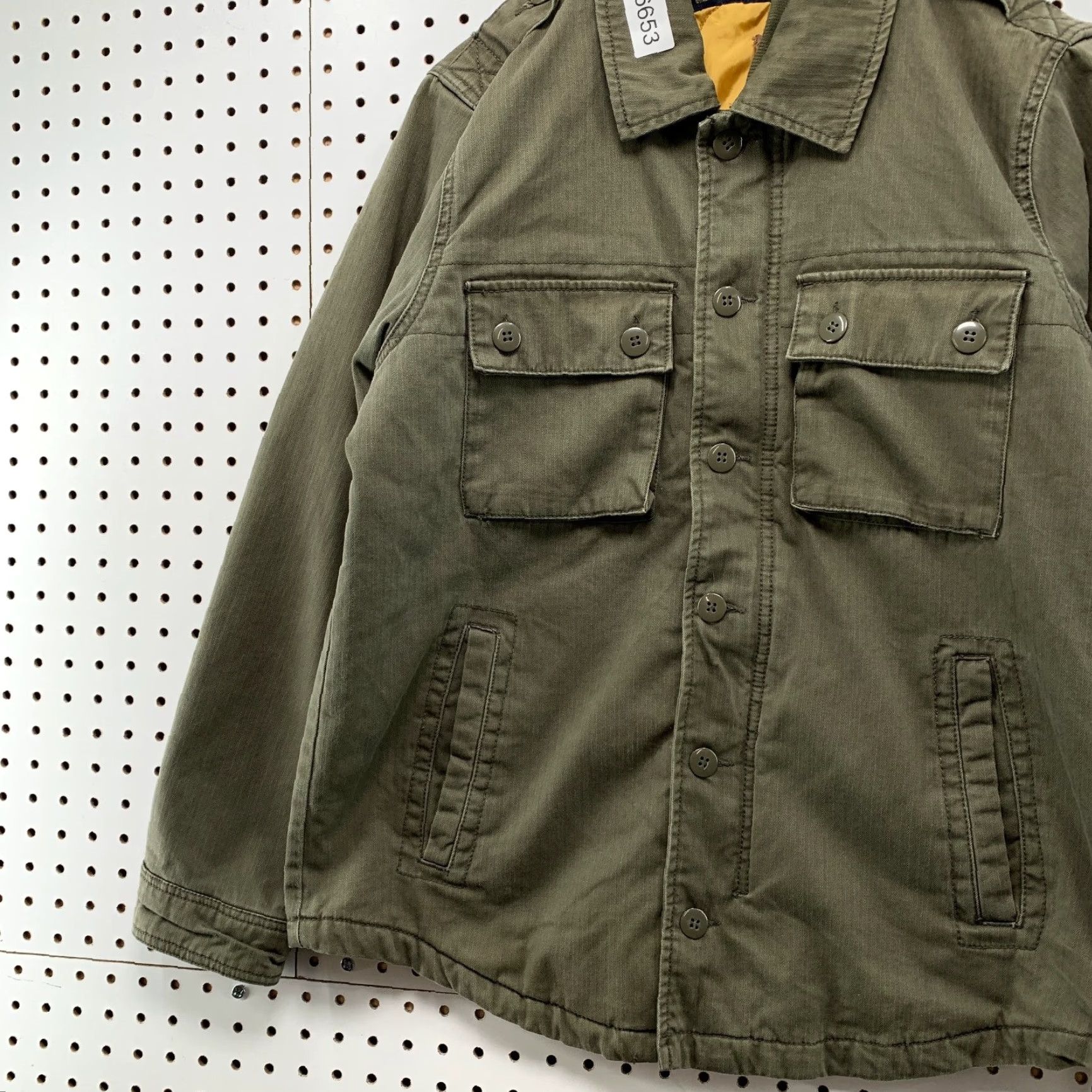 Abercrombie & Fitch VINTAGE Abercrombie & Fitch Military Jacket Mens M Green Lined Size US M / EU 48-50 / 2 - 5 Thumbnail