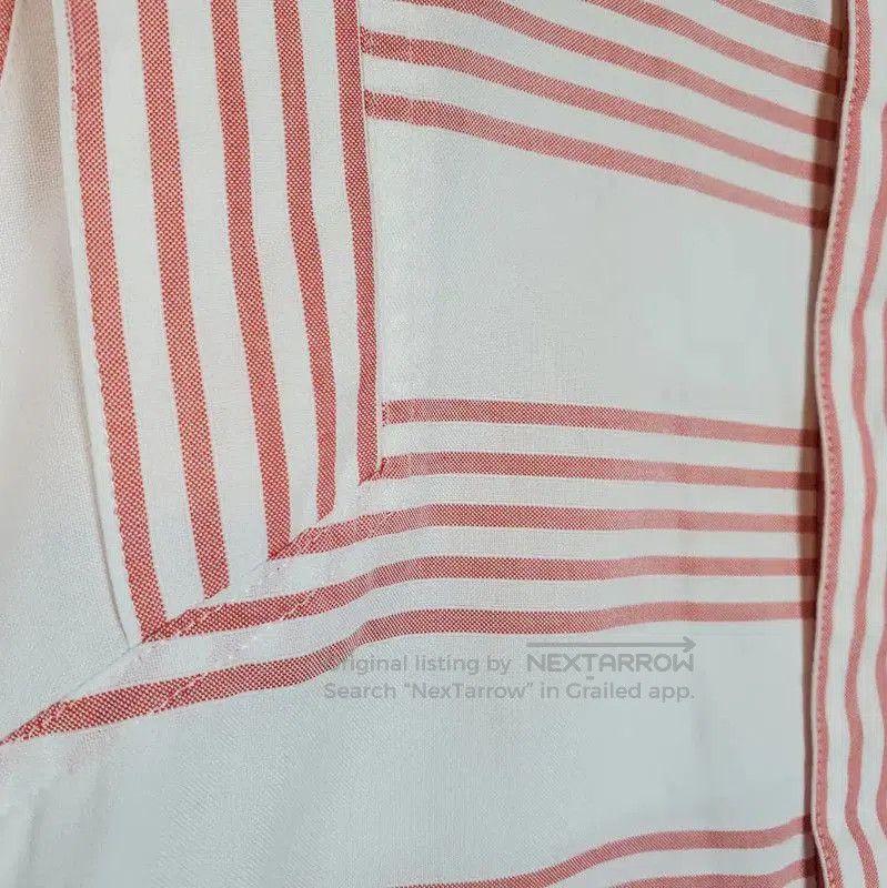 Dior Dior Pink Striped Cotton Short Sleeve T. Size S / US 4 / IT 40 - 9 Thumbnail