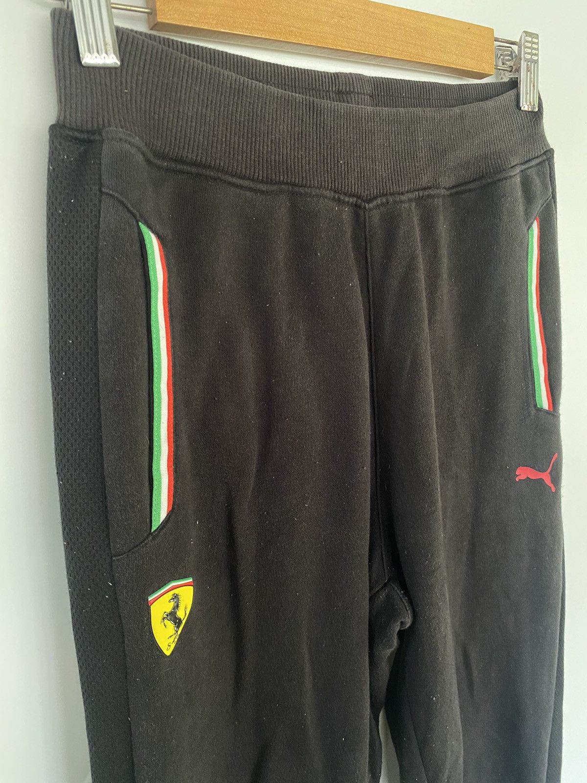 Stussy Puma Ferrari Joggers Pull On Logo Front Elastic Waist Size 25" / US 0 / IT 36 - 7 Thumbnail