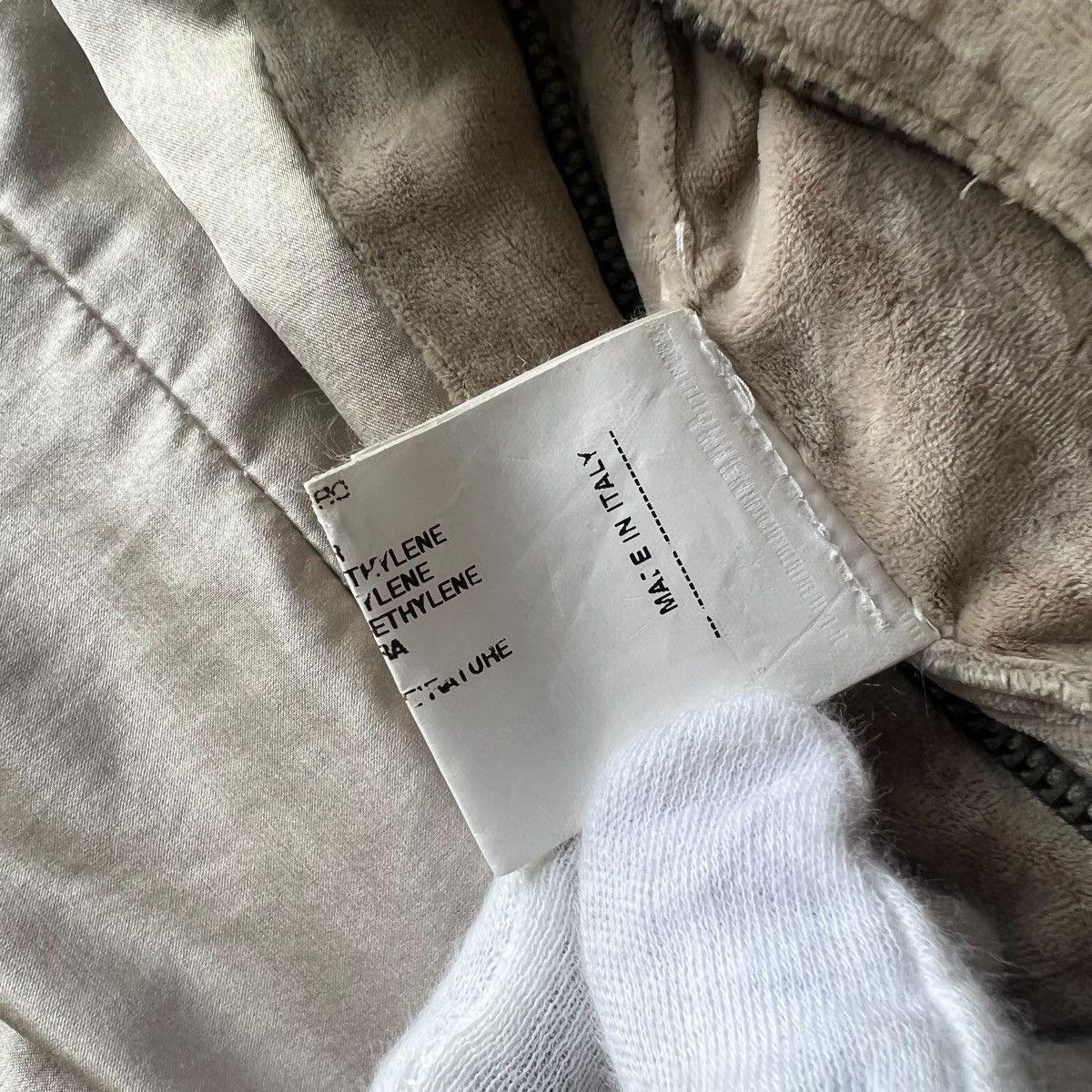 Rick Owens × Rick Owens Drkshdw RICK OWENS 2005AW MOOG VELVET BOMBER JACKET Size US M / EU 48-50 / 2 - 10 Thumbnail