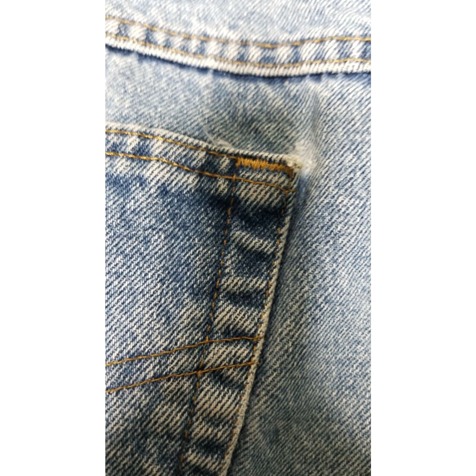 Carhartt Carhartt Jeans Mens 38x30 Denim Blue Distressed Traditional Fit 5-Pocket Size US 36 / EU 52 - 3 Thumbnail