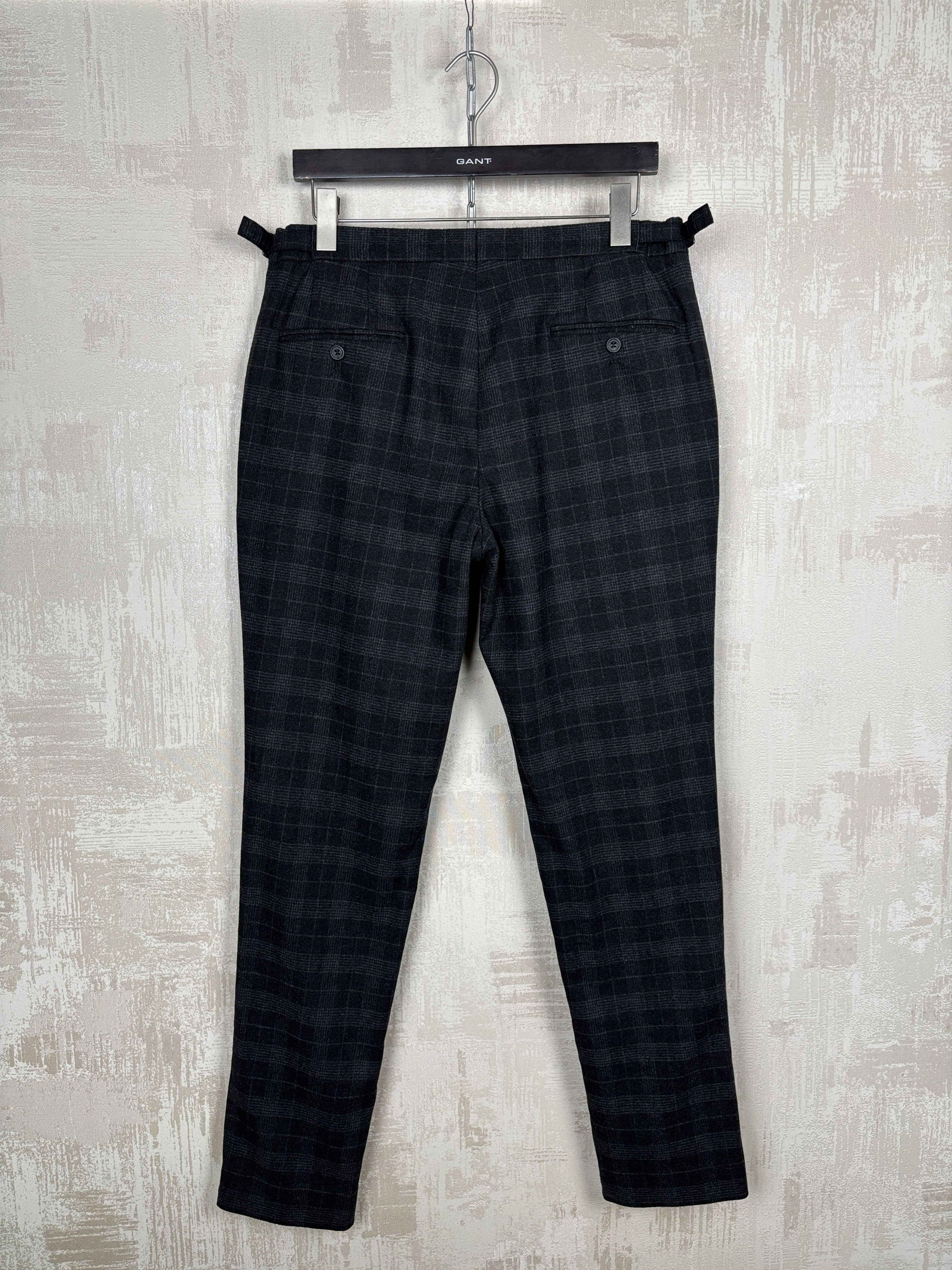 Reiss Reiss Rodney Plaid Wool Blend Pants Check Trousers 34 inch Size US 34 / EU 50 - 12 Thumbnail