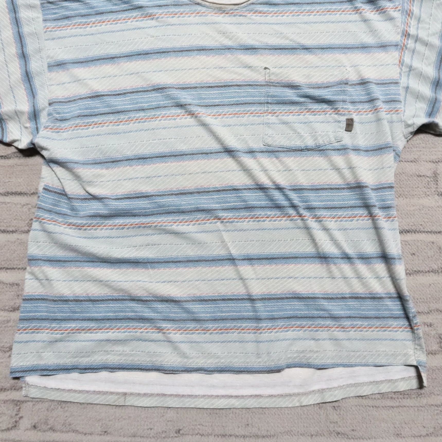 Quiksilver Vintage Quicksilver Shirt XL Distressed Blue Mens Shirt Size US XL / EU 56 / 4 - 3 Thumbnail