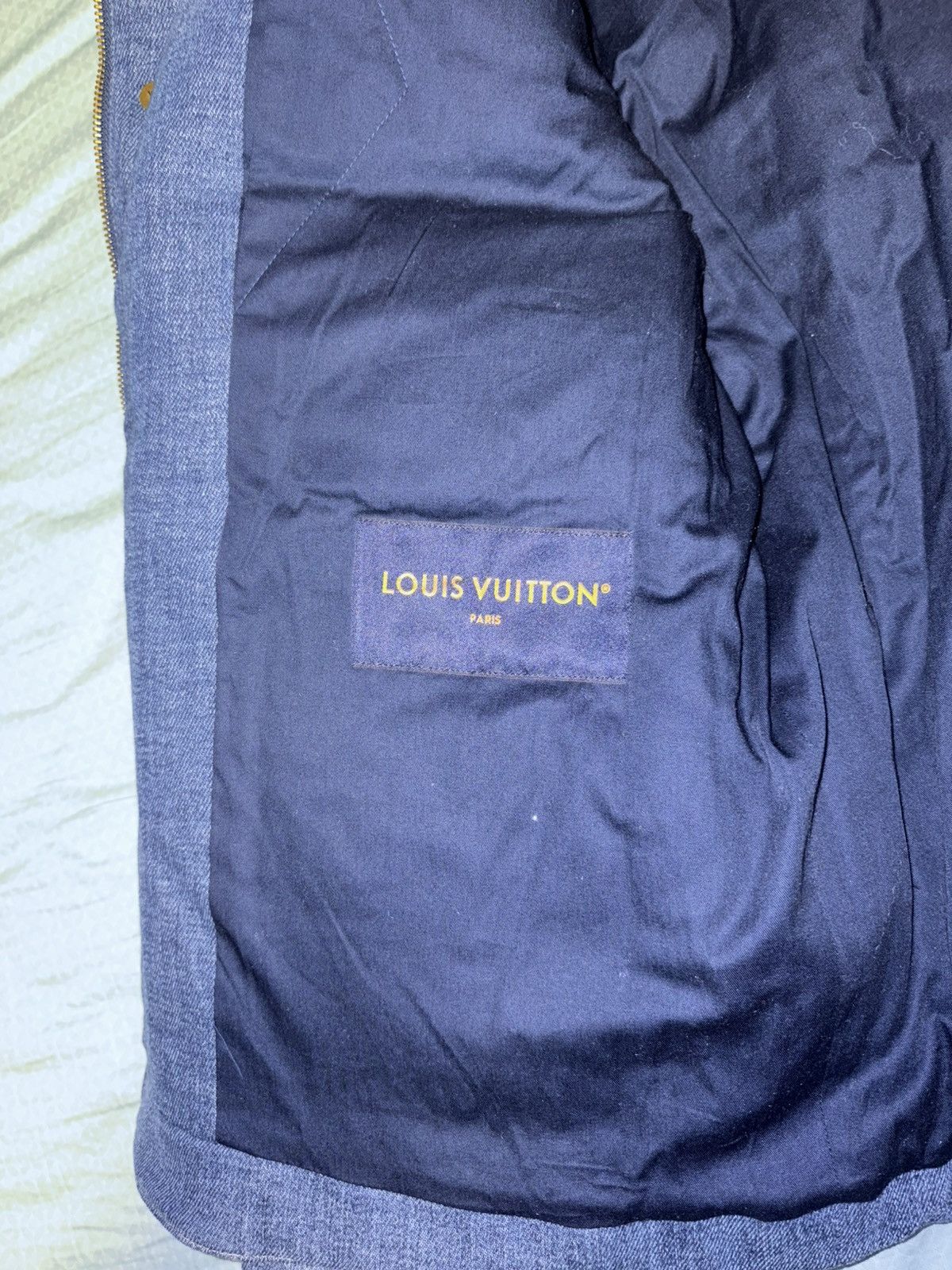 Louis Vuitton Louis Vuitton Denim Padded Jacket Size US M / EU 48-50 / 2 - 6 Thumbnail