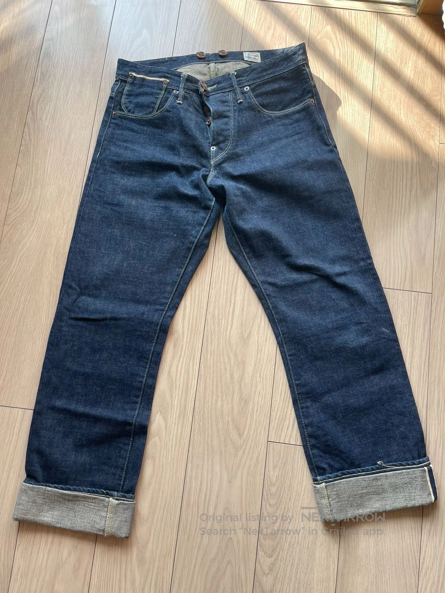 Orgueil Orgueil 1001 Raw Denim Jeans. Size US 30 / EU 46 - 1 Thumbnail
