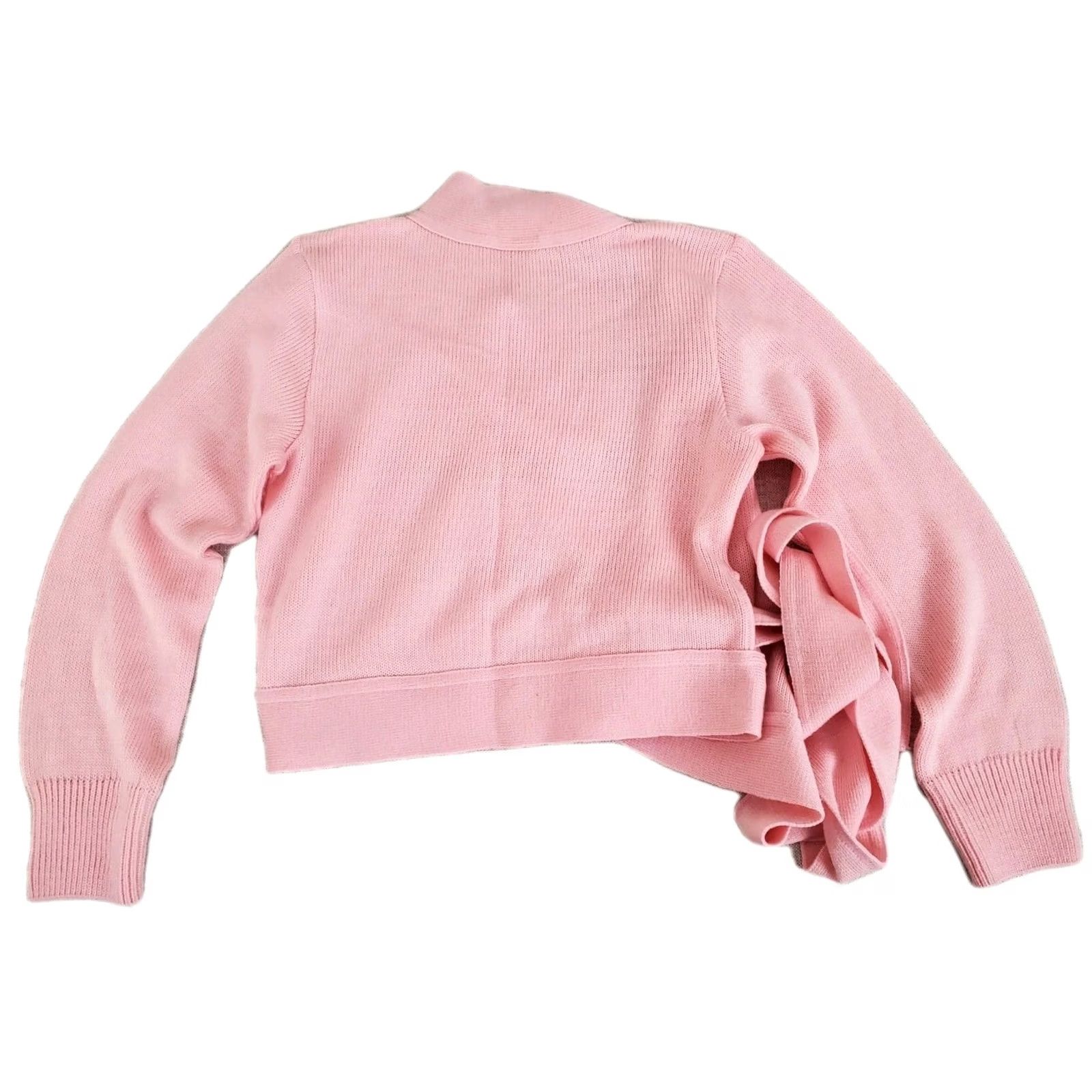 DANCER Pink Wrap Sweater Girls Large Child Eurotard Dance Cardigan Size US L / EU 52-54 / 3 - 3 Thumbnail
