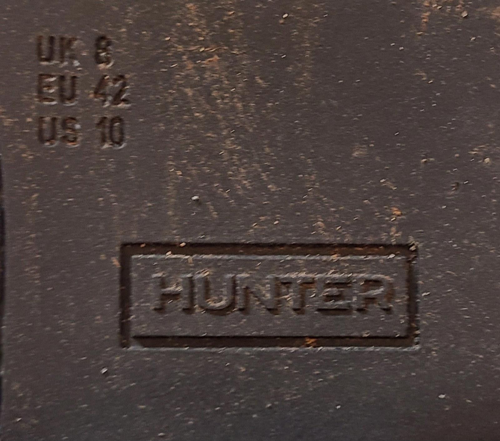 Hunter Hunter Cece Metallic Logo Rain Boots US 9M/10F UK8 EU42 Size US 10 / IT 40 - 11 Thumbnail