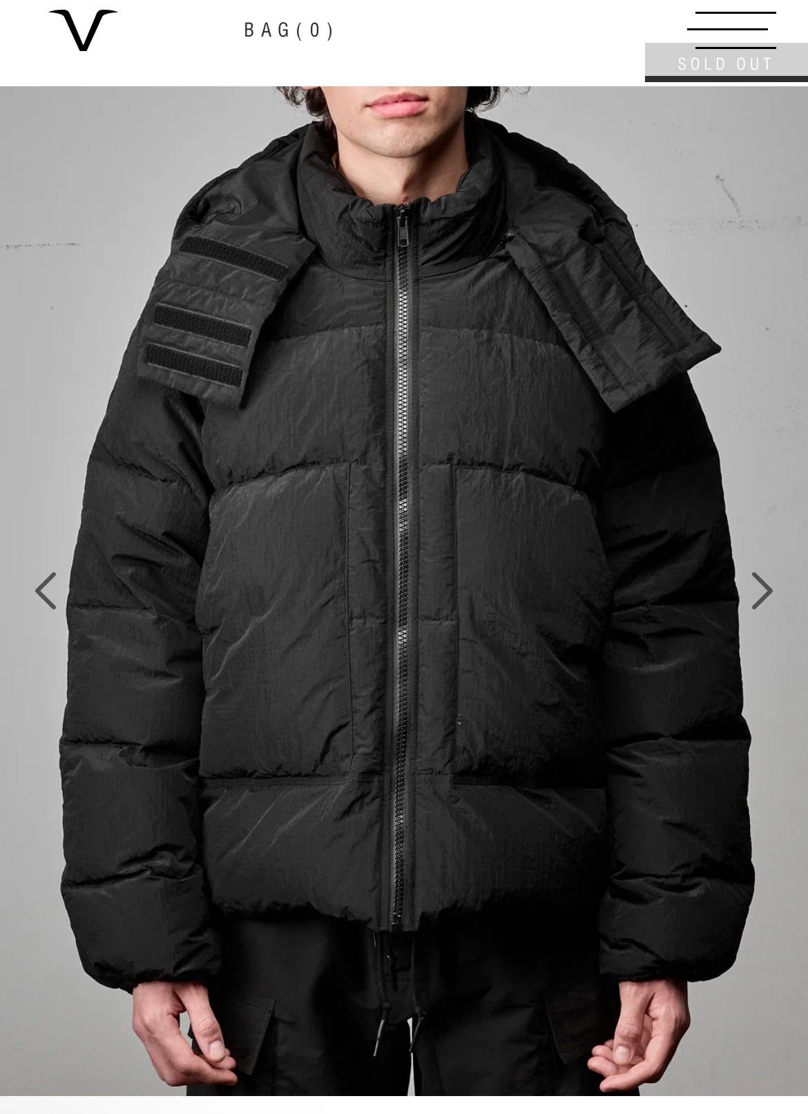 jacov Jacov Crinkled Puffer Jacket Size US XL / EU 56 / 4 - 5 Thumbnail