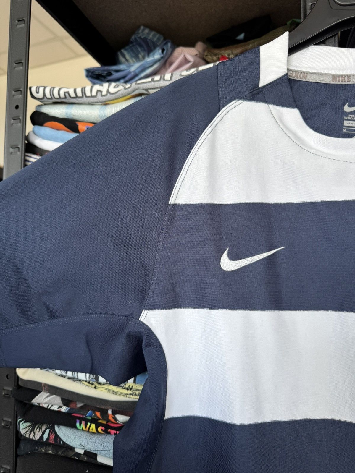 Nike × Vintage Nike rugby tee size M Size US M / EU 48-50 / 2 - 4 Thumbnail
