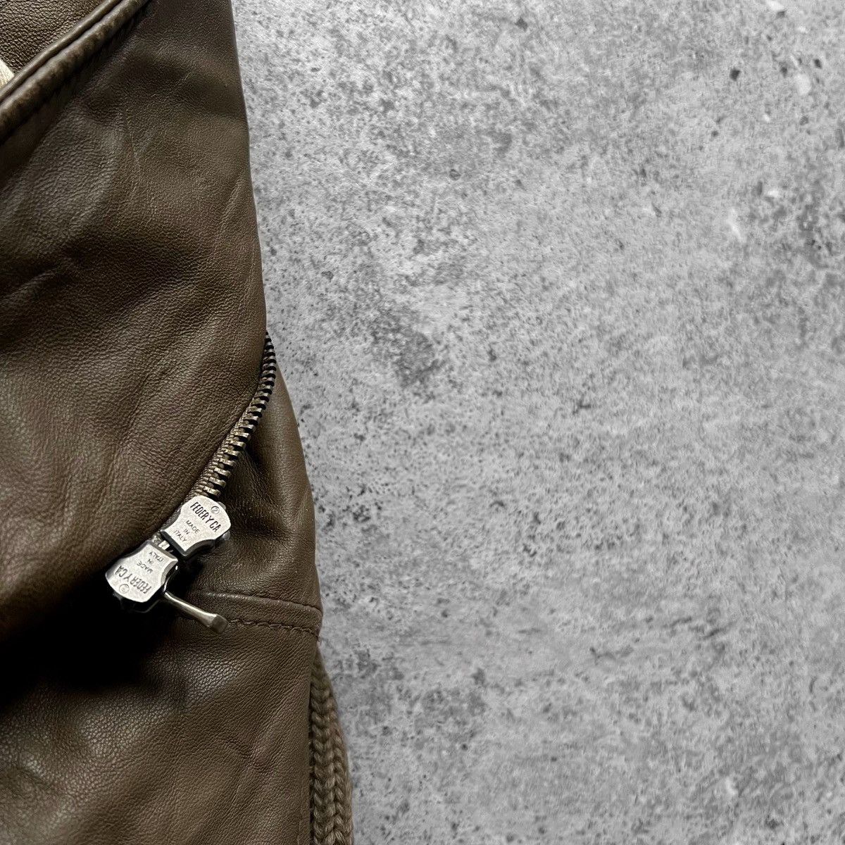 Leather × Patrizia Pepe Patrizia Pepe Lamb Leather Coat Jacket Sheepskin Fur Collar Size S / US 4 / IT 40 - 8 Thumbnail