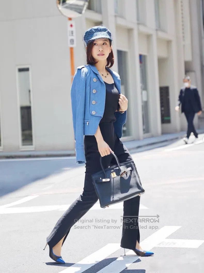 Chanel Chanel Blue epaulette lapel double-breasted jacket Size XS / US 0-2 / IT 36-38 - 7 Thumbnail