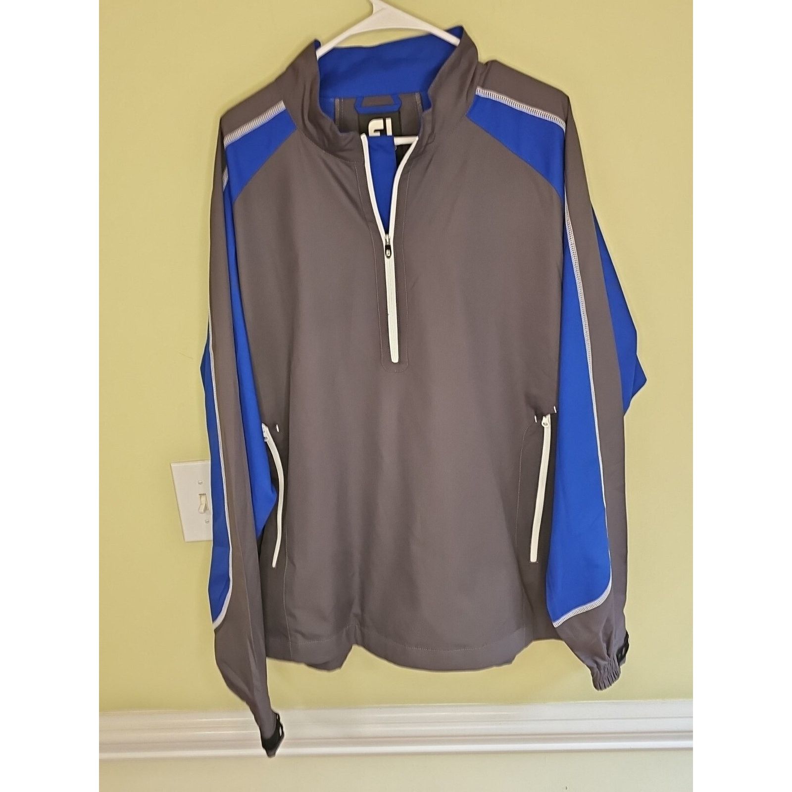 Footjoy FootJoy 1/4 Zip Long Sleeve Windbreaker Pullover Jacket L Size US L / EU 52-54 / 3 - 1 Thumbnail