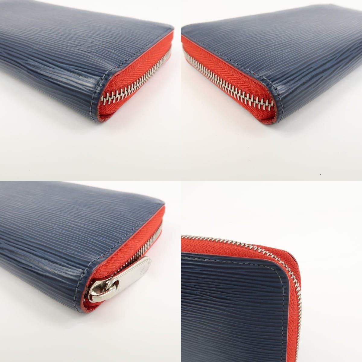 Louis Vuitton Louis Vuitton Epi Zippy Wallet Navy Size ONE SIZE - 4 Thumbnail