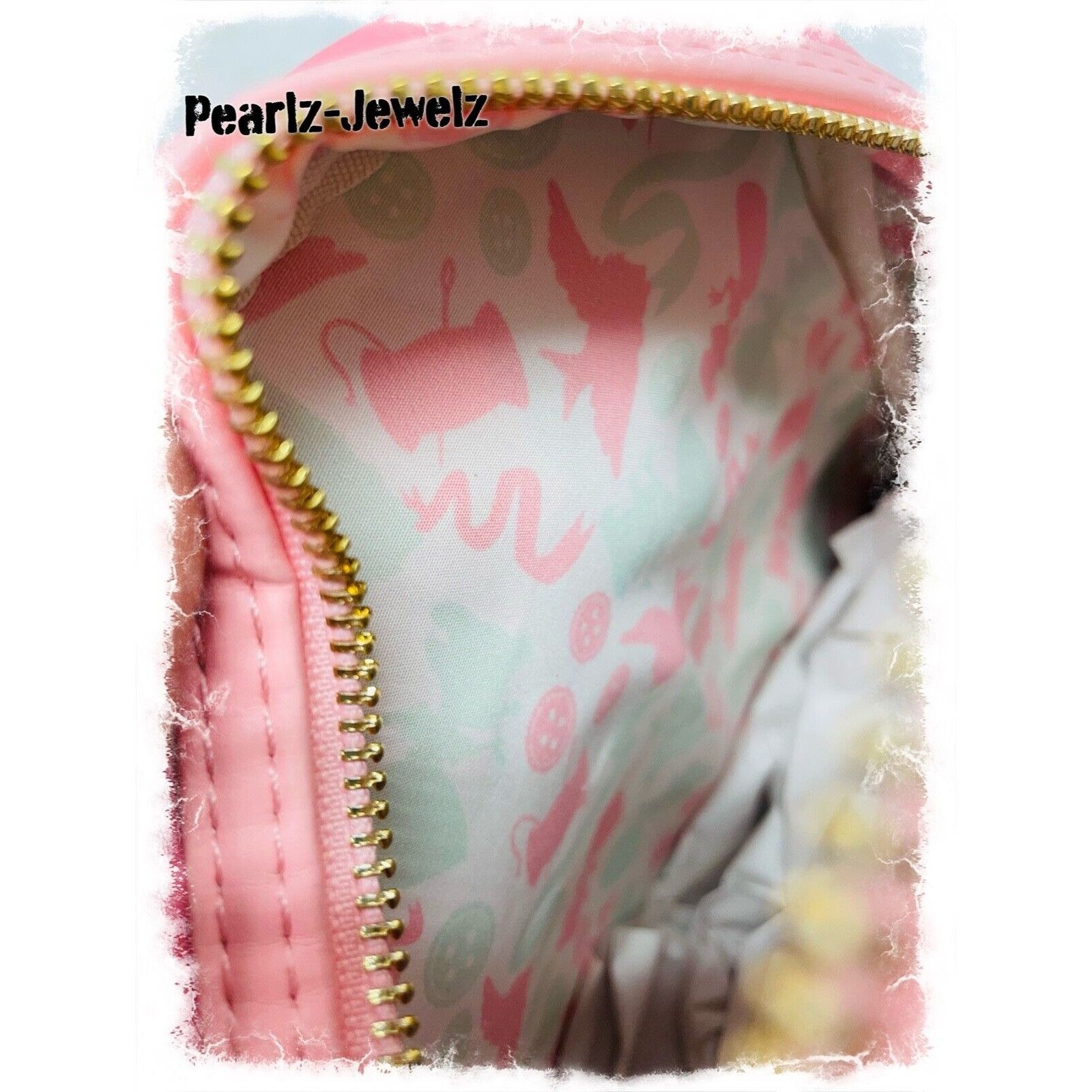Disney Loungefly Disney Cinderella Pink Dress Jaq Gus Peek-a-Boo Mi Size ONE SIZE - 5 Thumbnail