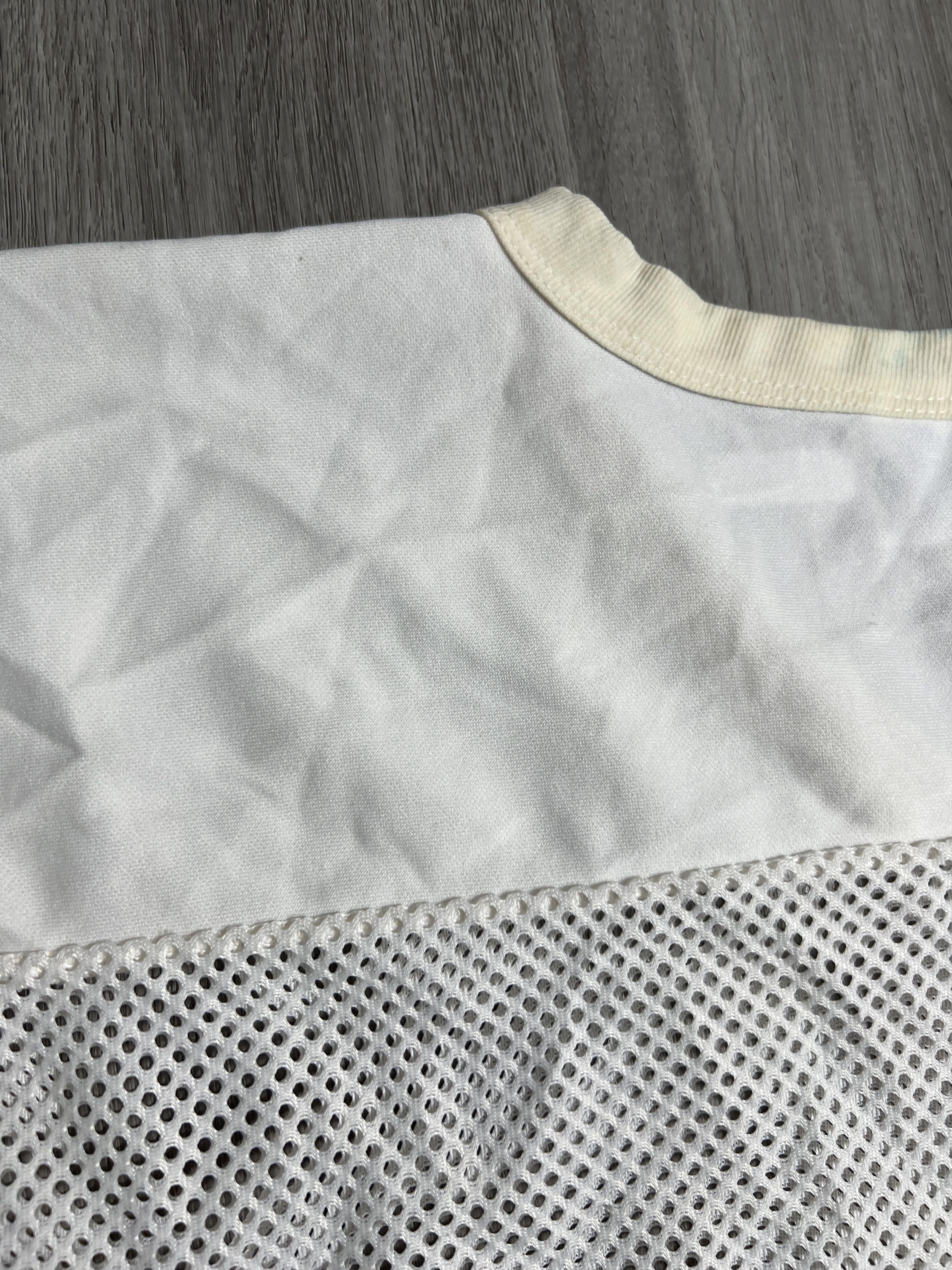Russell Athletic Y2K Vintage Russell Athletic White Mesh Jersey (XL) GTME642 Size US XL / EU 56 / 4 - 10 Thumbnail