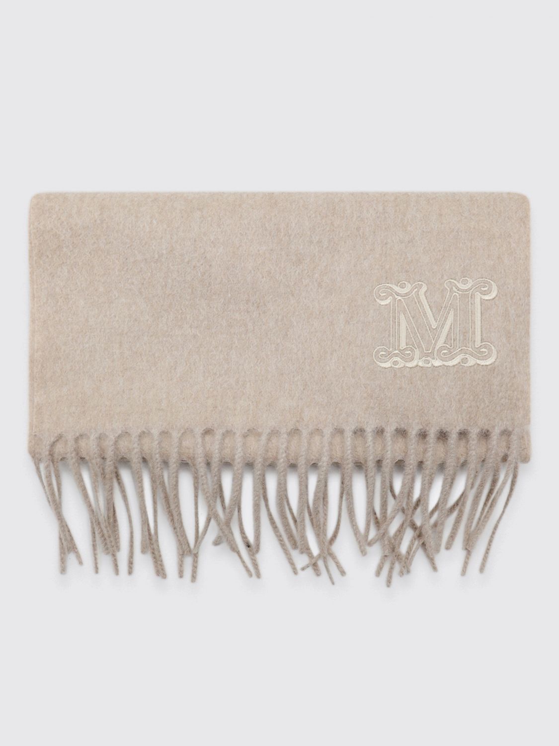 Max Mara MAX MARA 'Wsdalia' Cashmere Stole With Brown