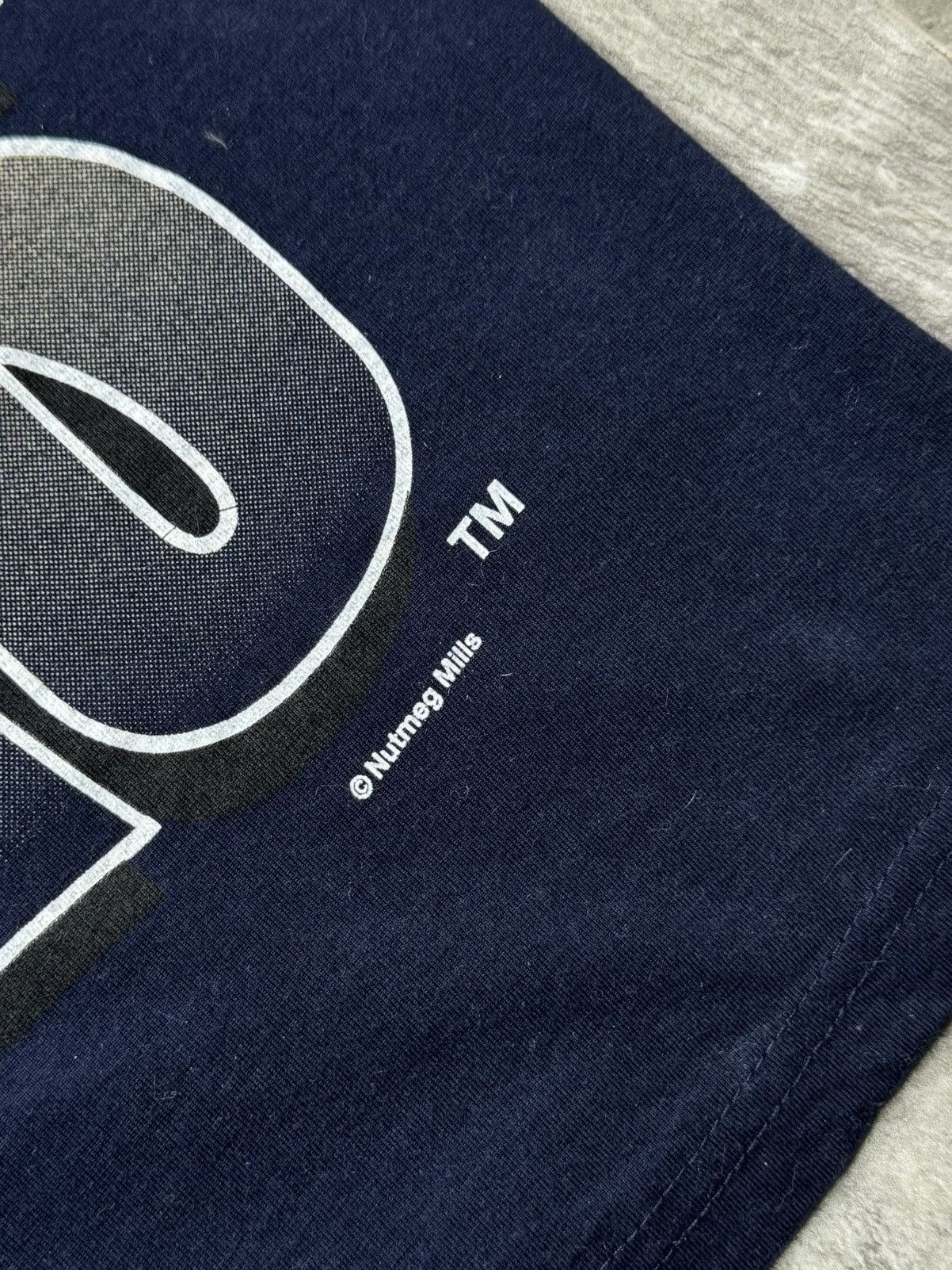 Nutmeg Vintage 90s Nutmeg Georgetown Hoyas Shirt Over Print Tee Size US M / EU 48-50 / 2 - 3 Thumbnail