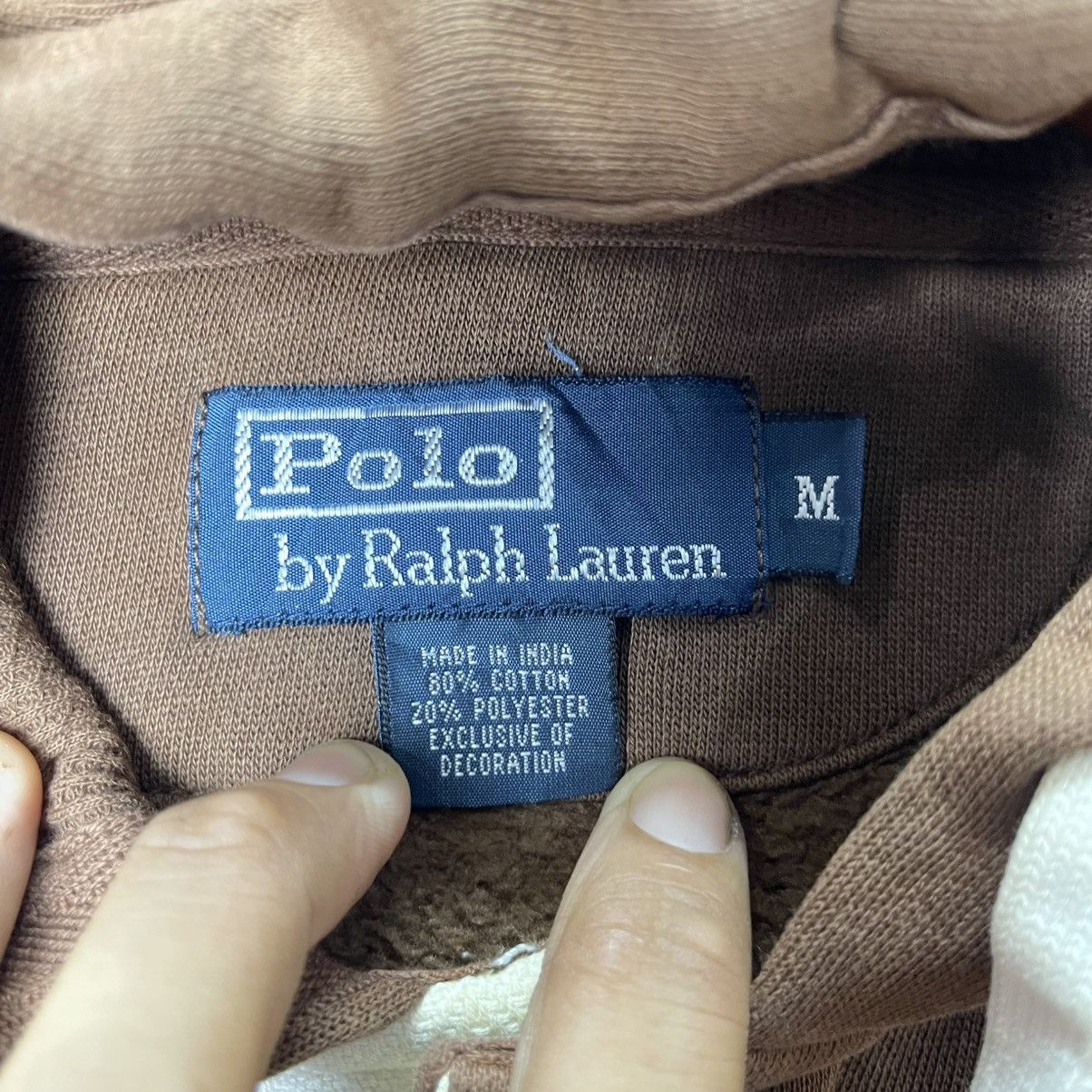 Polo Ralph Lauren Vintage Polo Ralph Lauren Pullover Hoodie Size US M / EU 48-50 / 2 - 8 Thumbnail