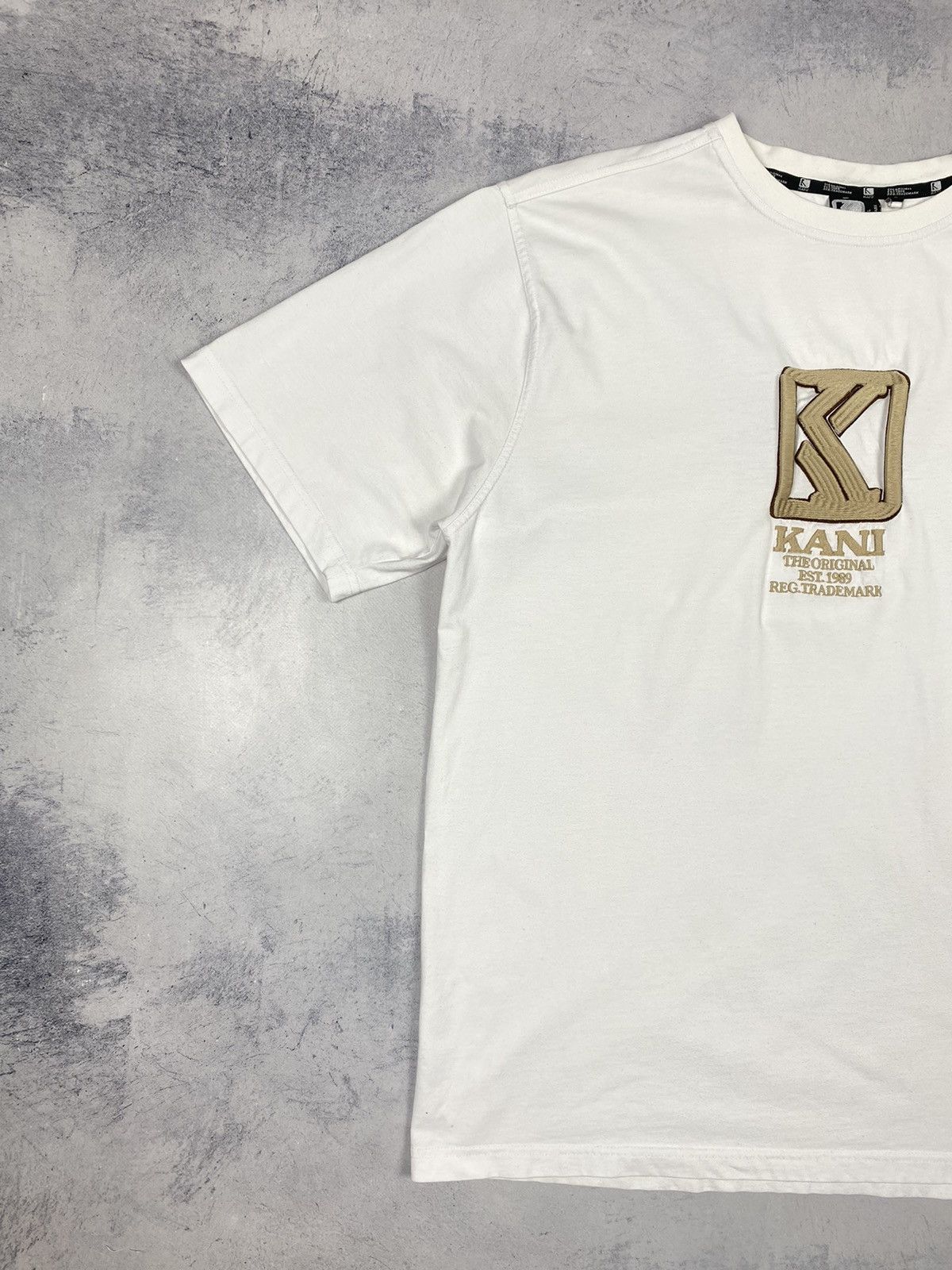 Karl Kani Karl Kani Embroidered Center Logo Hip Hop Rap T Shirt Size US L / EU 52-54 / 3 - 3 Thumbnail