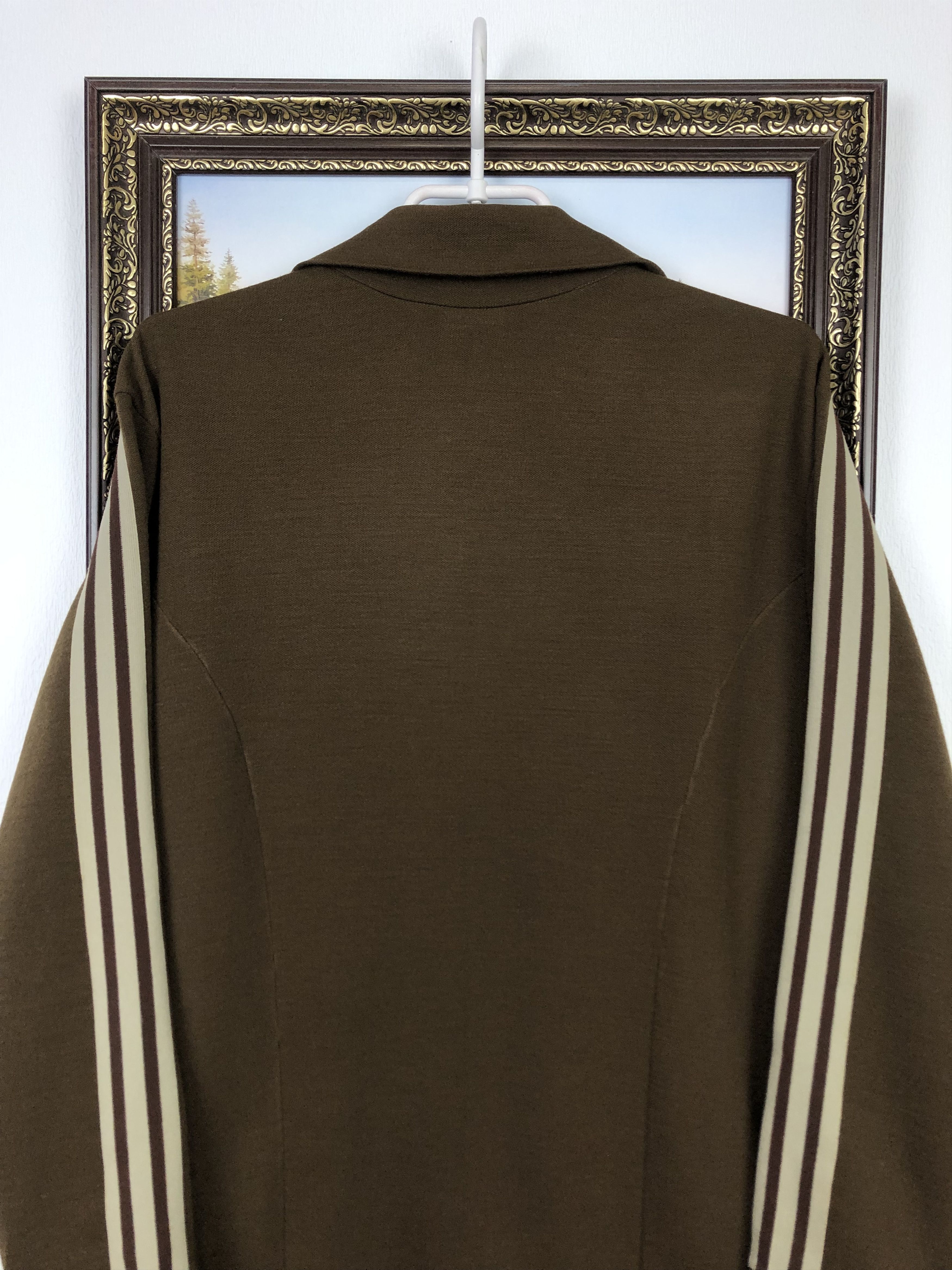 Adidas Vintage 80's Adidas Schwahn West Germany Jacket Brown Track Size US M / EU 48-50 / 2 - 10 Thumbnail
