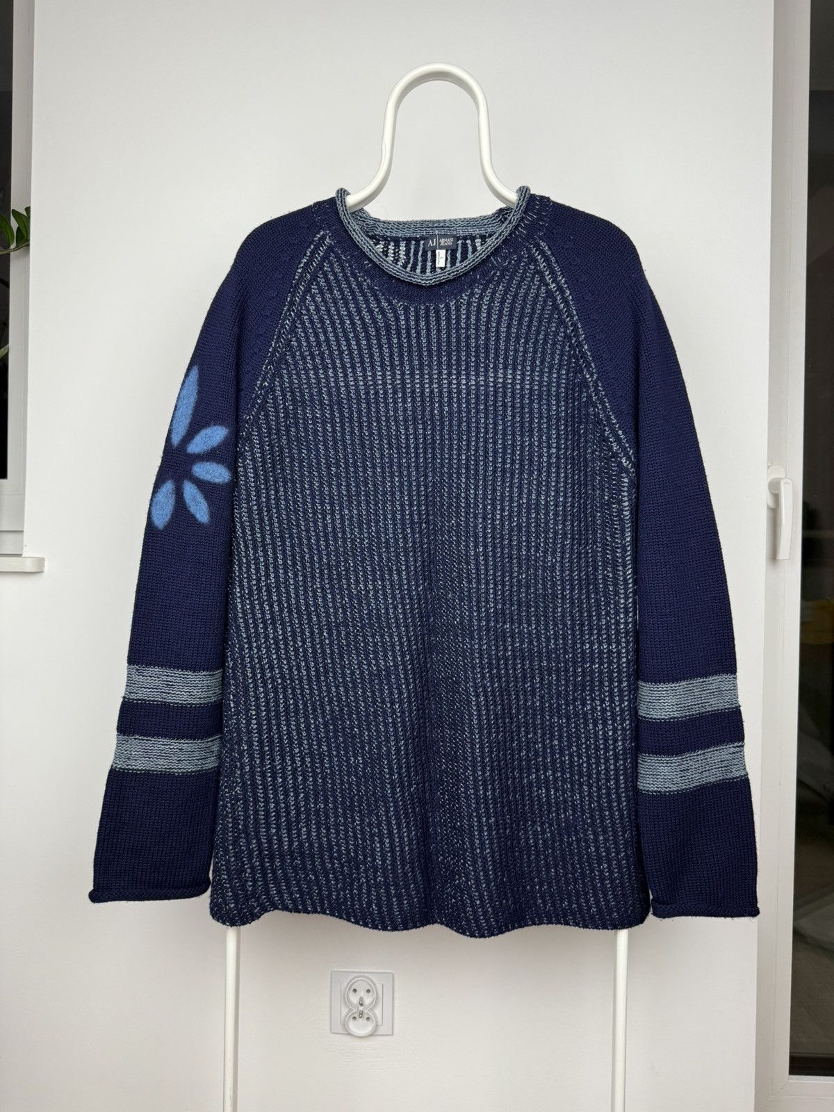 Armani × Japanese Brand Armani sweater Japanese style Size US L / EU 52-54 / 3 - 1 Thumbnail