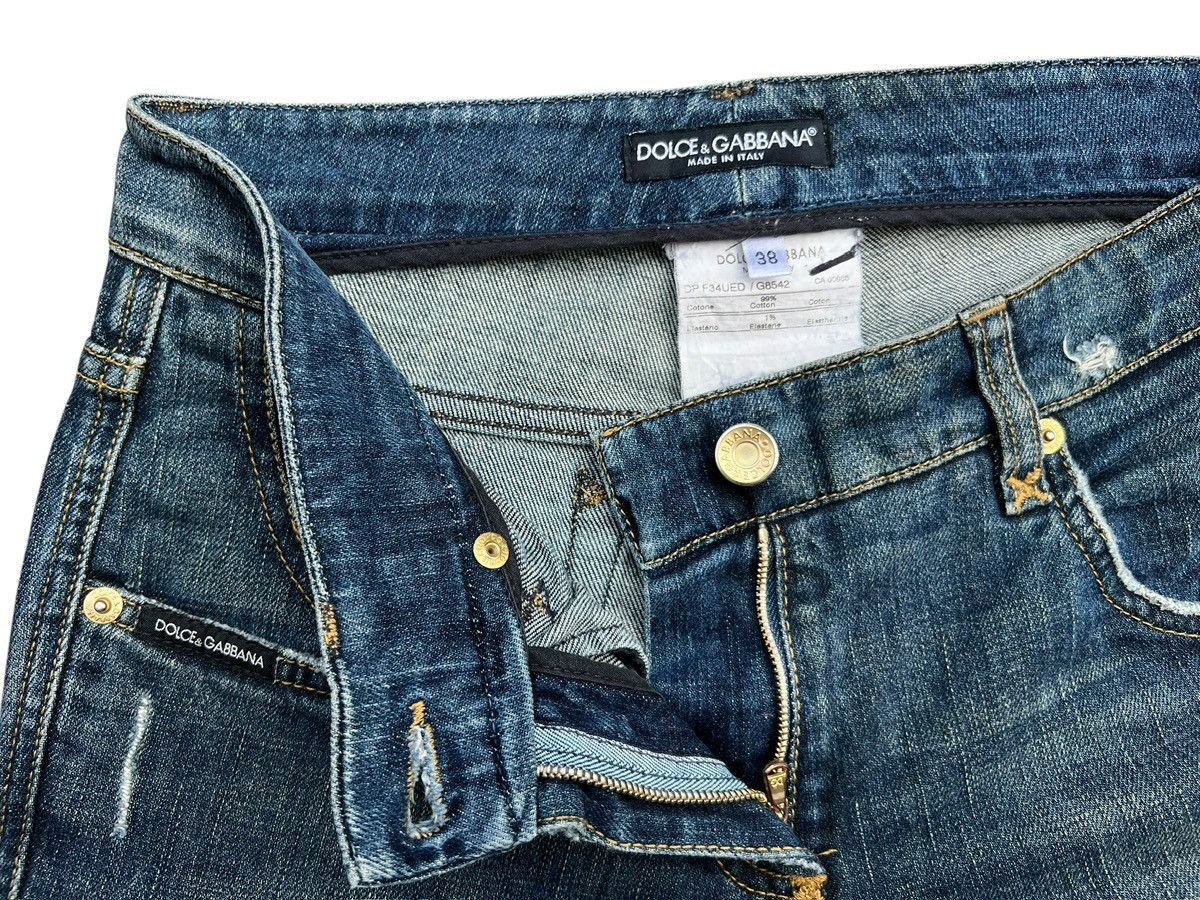 Dolce & Gabbana Dolce & Gabbana Lowrise Denim Jeans 30x33 Size 30" / US 8 / IT 44 - 8 Thumbnail