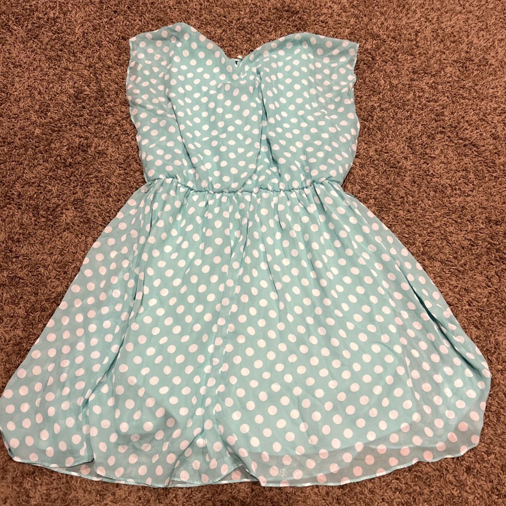Vintage BCX Dress Sleeveless Teal Green Lined Polyester Womens Size S B29 Size S / US 4 / IT 40 - 3 Thumbnail