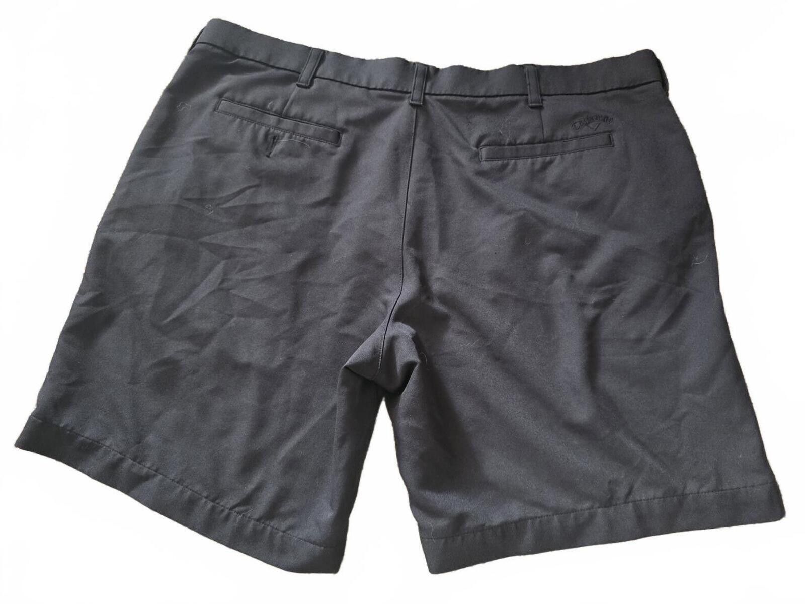 Callaway Callaway Mens Black Golf Dress Shorts Size 40 Chino Pockets Size US 40 / EU 56 - 2 Thumbnail