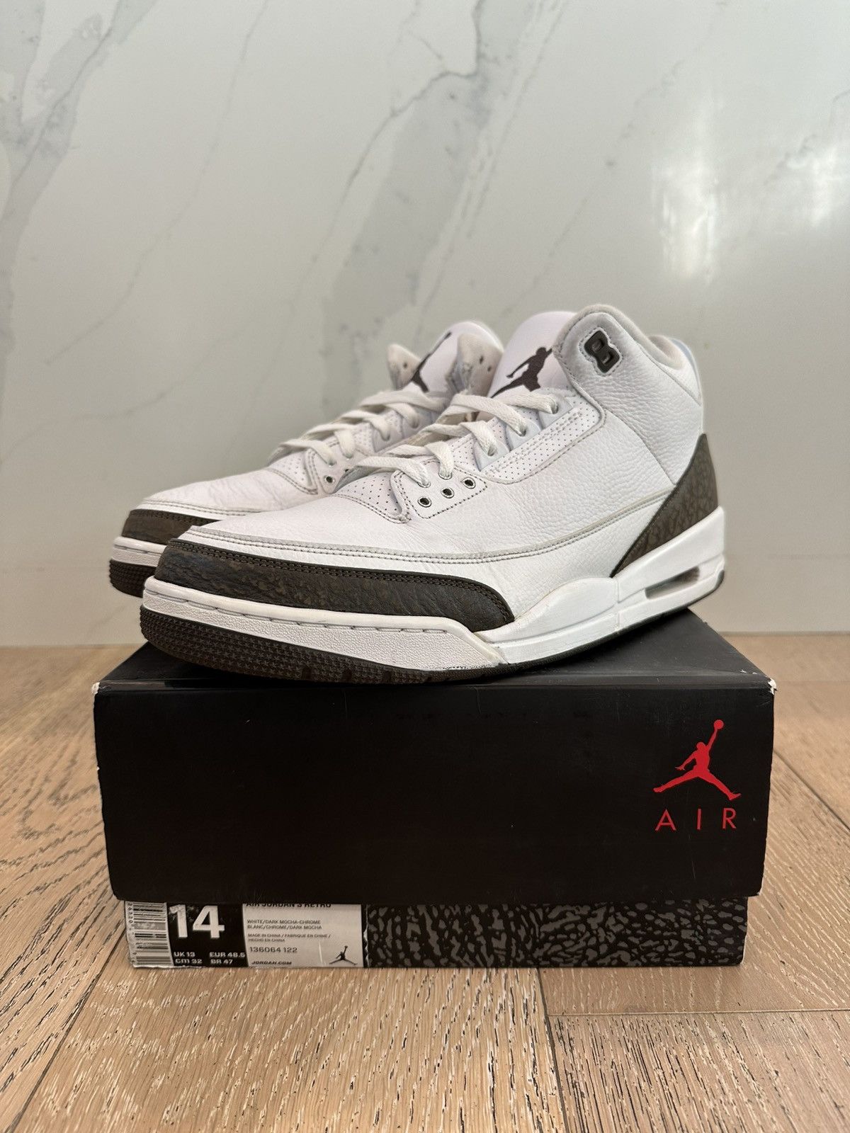 Jordan Brand Jordan 3 Mocha 2018 Size US 14 / EU 47 - 1 Thumbnail