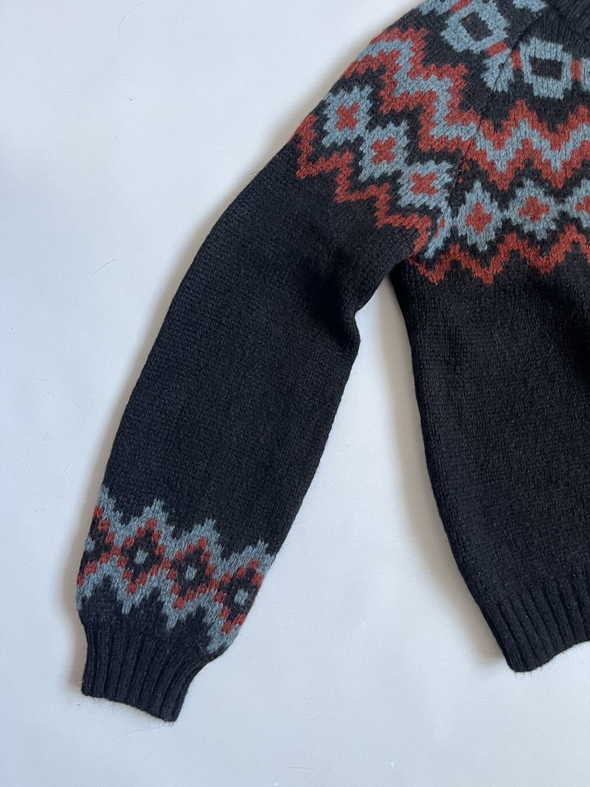 Other Brora Women Wool Alpaca Pattern Button Cardigan Sweater Size S / US 4 / IT 40 - 7 Thumbnail