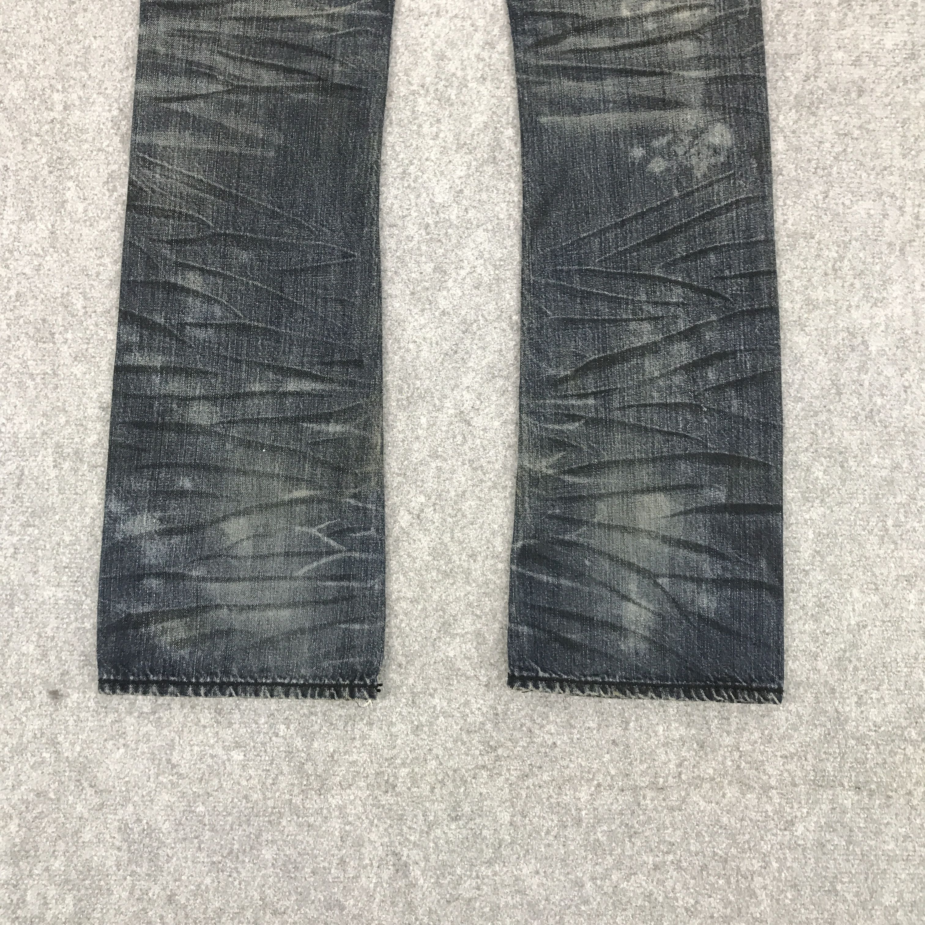 Japanese Brand FLARE JAPANESE BRAND DISTRESSED BOOTCUT JEANS Size US 30 / EU 46 - 6 Thumbnail
