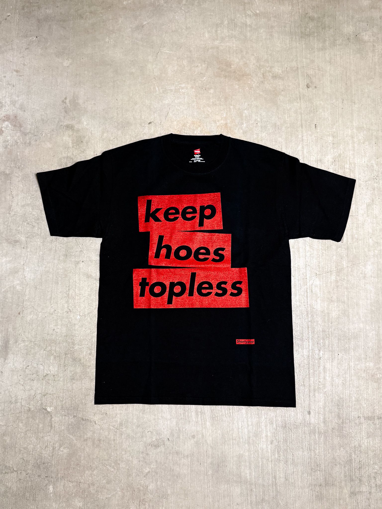 Other Original Keep Hoes Topless Shortypop Tee on Hanes Blank Size US M / EU 48-50 / 2 - 1 Thumbnail
