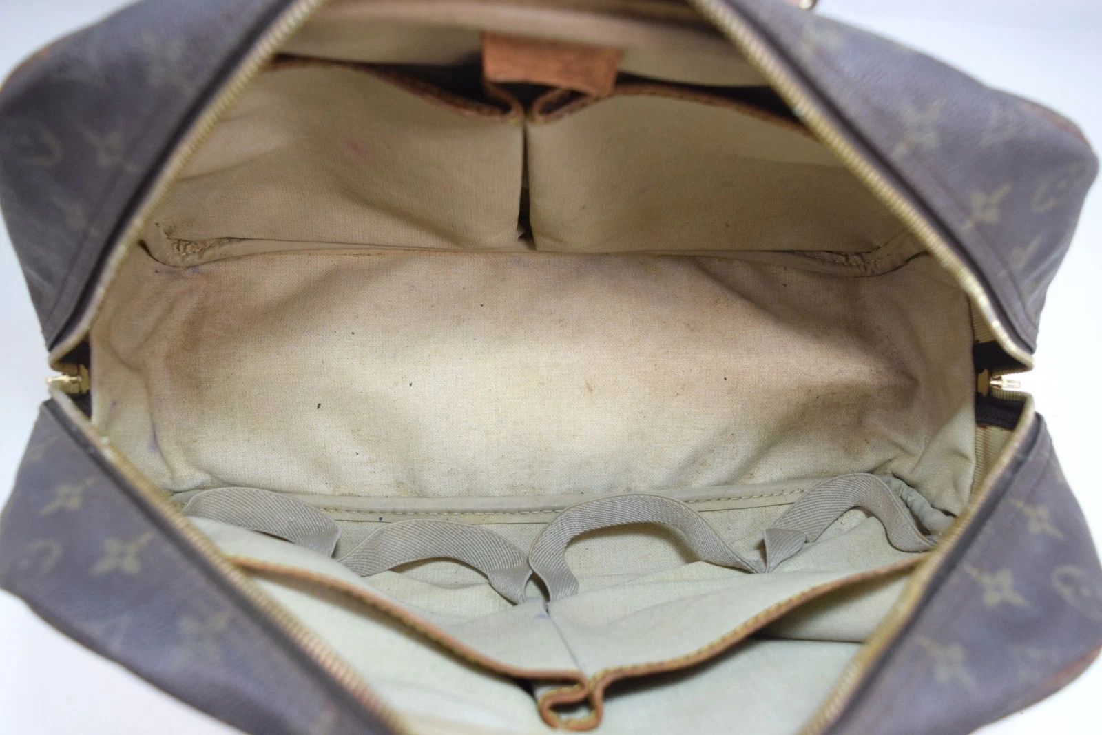 Louis Vuitton Louis Vuitton Deauville Monogram Canvas Hand Bag M47270 Size ONE SIZE - 12 Thumbnail