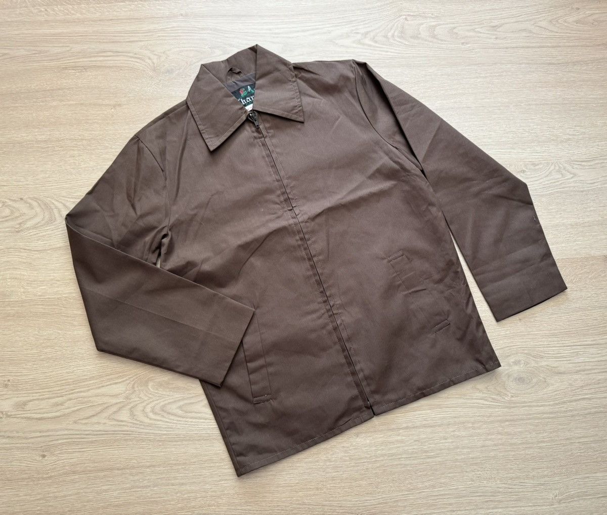 Japanese Brand Vintage 80’s Charion Clothes Made In Hong Kong Brown Jacket Size US M / EU 48-50 / 2 - 1 Thumbnail