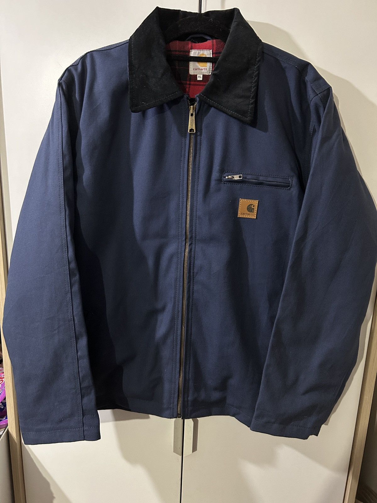 Carhartt Reworked Carhartt Harrington Jacket blue | Grailed