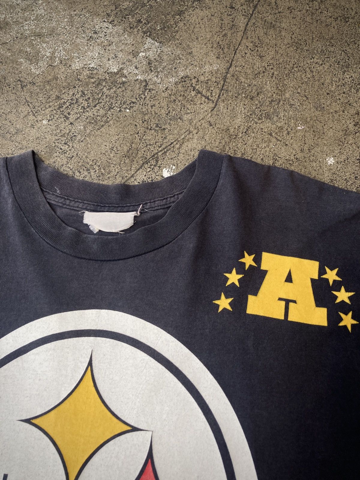 NFL × Vintage Vintage 90s Pittsburgh Steelers Size US XL / EU 56 / 4 - 4 Thumbnail