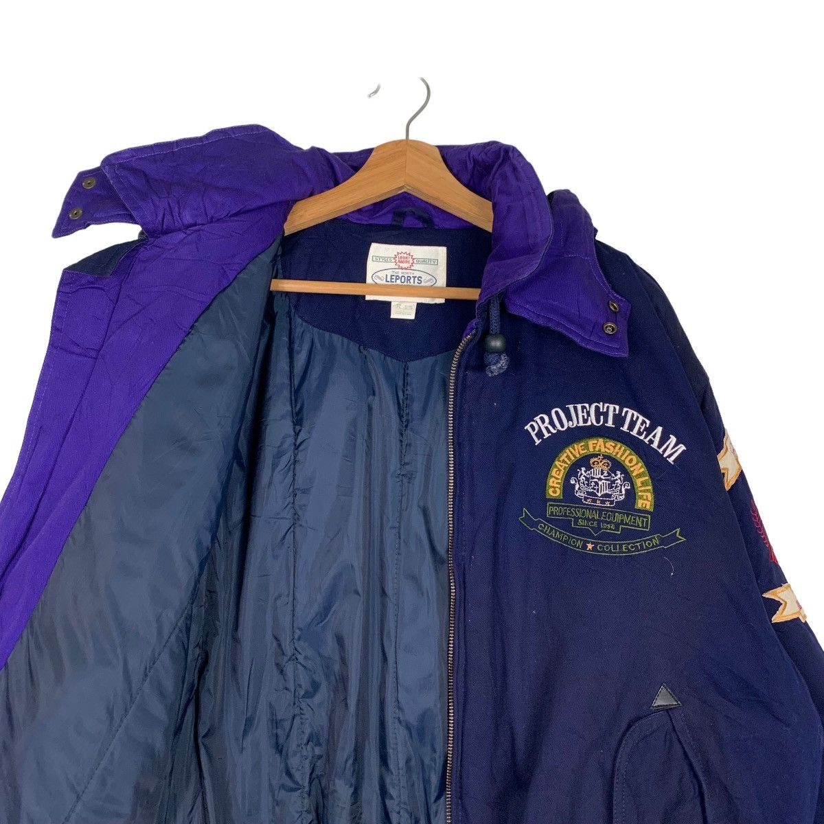 Japanese Brand The North LEPORTS Project Team Hoodie Jacket #0305-C14 Size US L / EU 52-54 / 3 - 11 Thumbnail