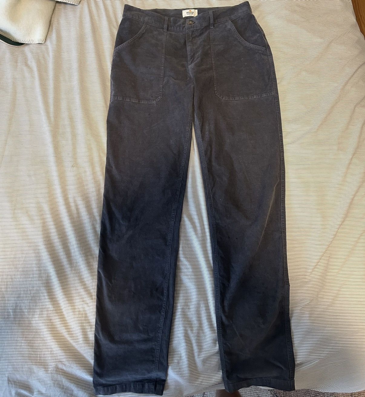 Marine Layer Corduroy straight pants Size US 34 / EU 50 - 1 Thumbnail