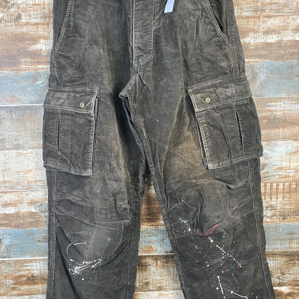 Japanese Brand DL Sunny Clouds Brown Cargo Multipocket Pants #C1018 Size US 31 - 5 Thumbnail