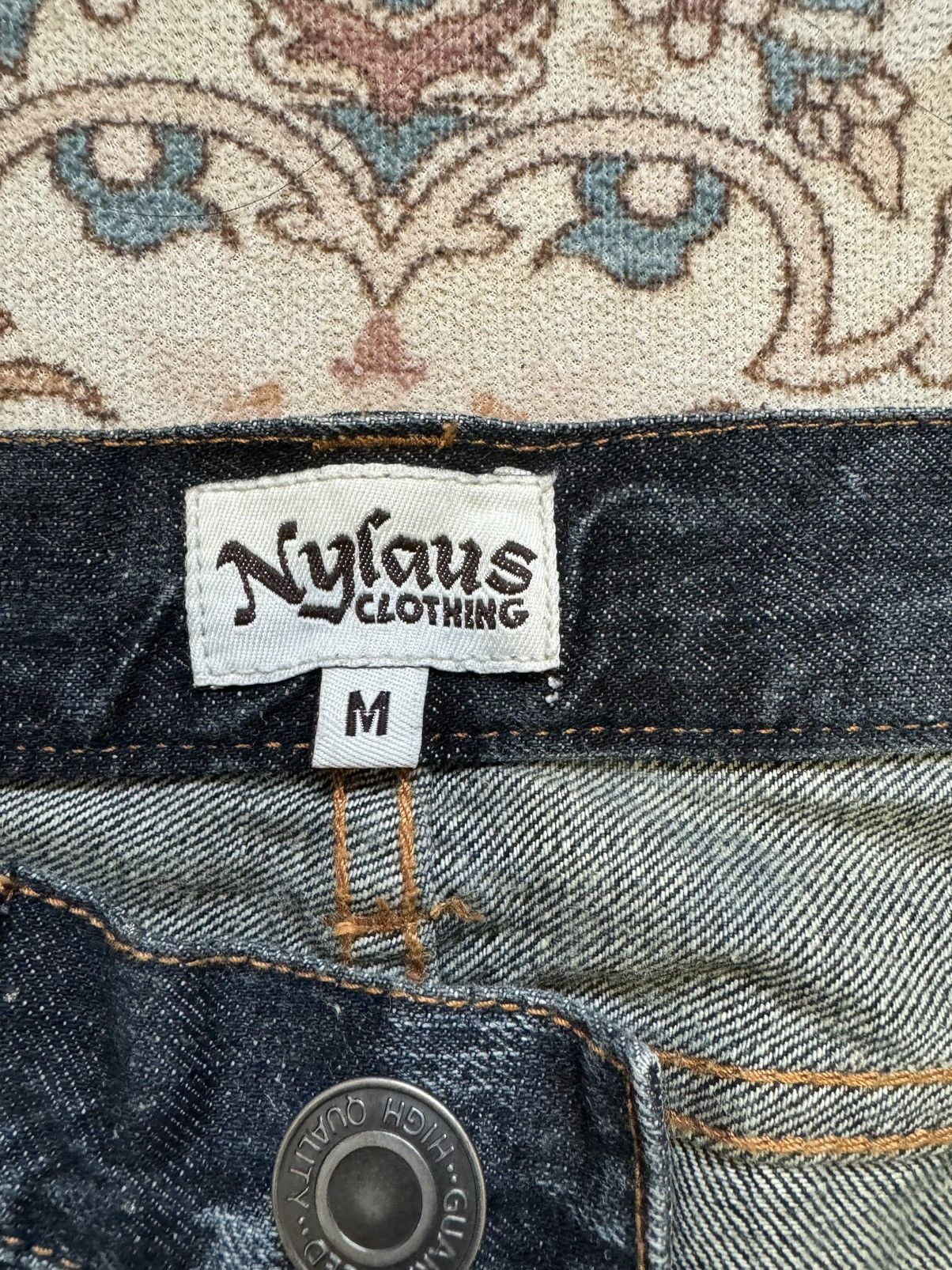 Vintage Vintage Nylaus Japan Flare Jeans Size US 31 - 9 Thumbnail