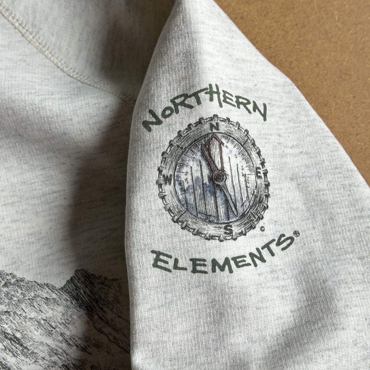 Vintage Vintage 90s Northern Elements Mountain Climber Crewneck Size US XL / EU 56 / 4 - 6 Thumbnail