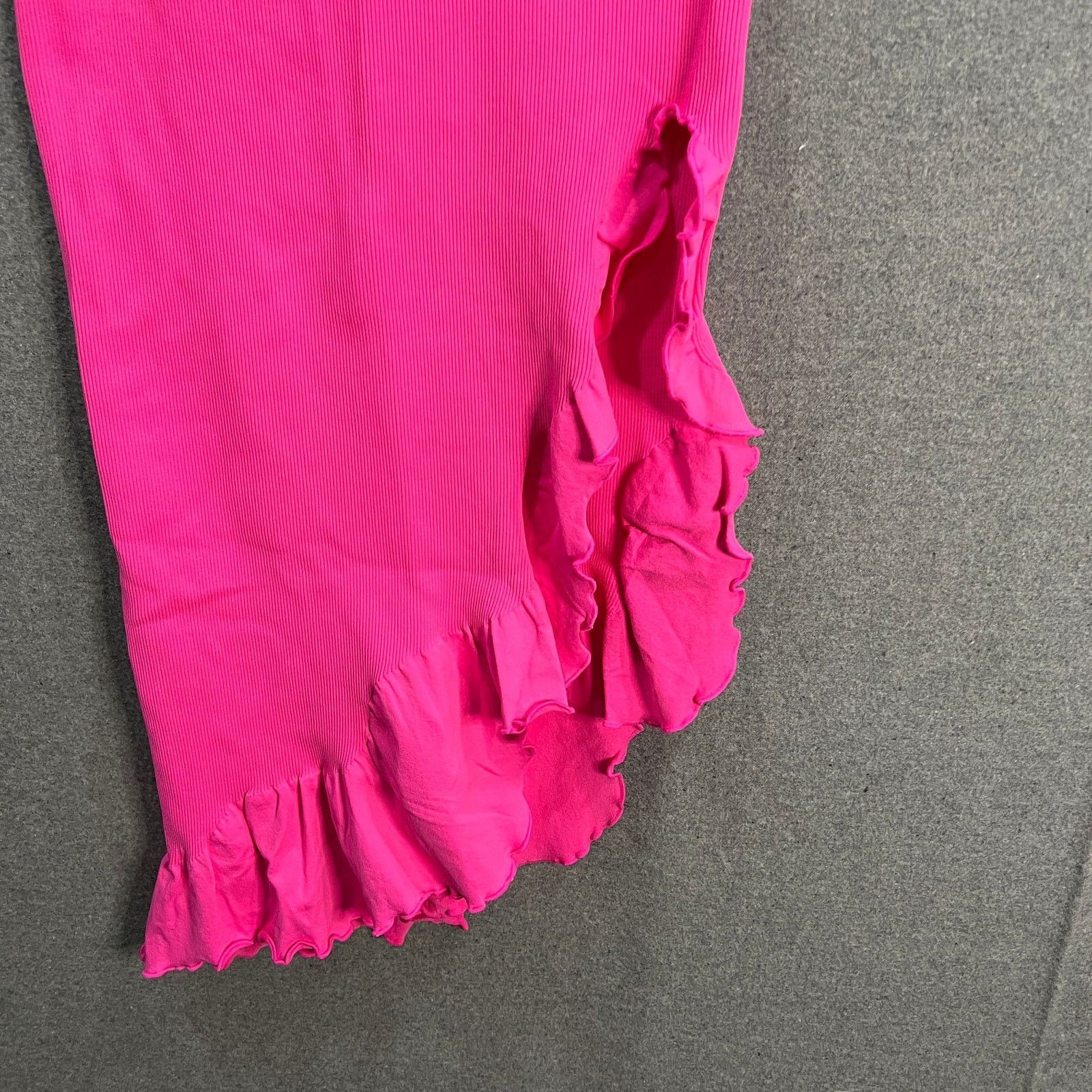 Other OQQ Women's Spaghetti Strap Bodycon Ruffle Side Mid Size M / US 6-8 / IT 42-44 - 5 Thumbnail