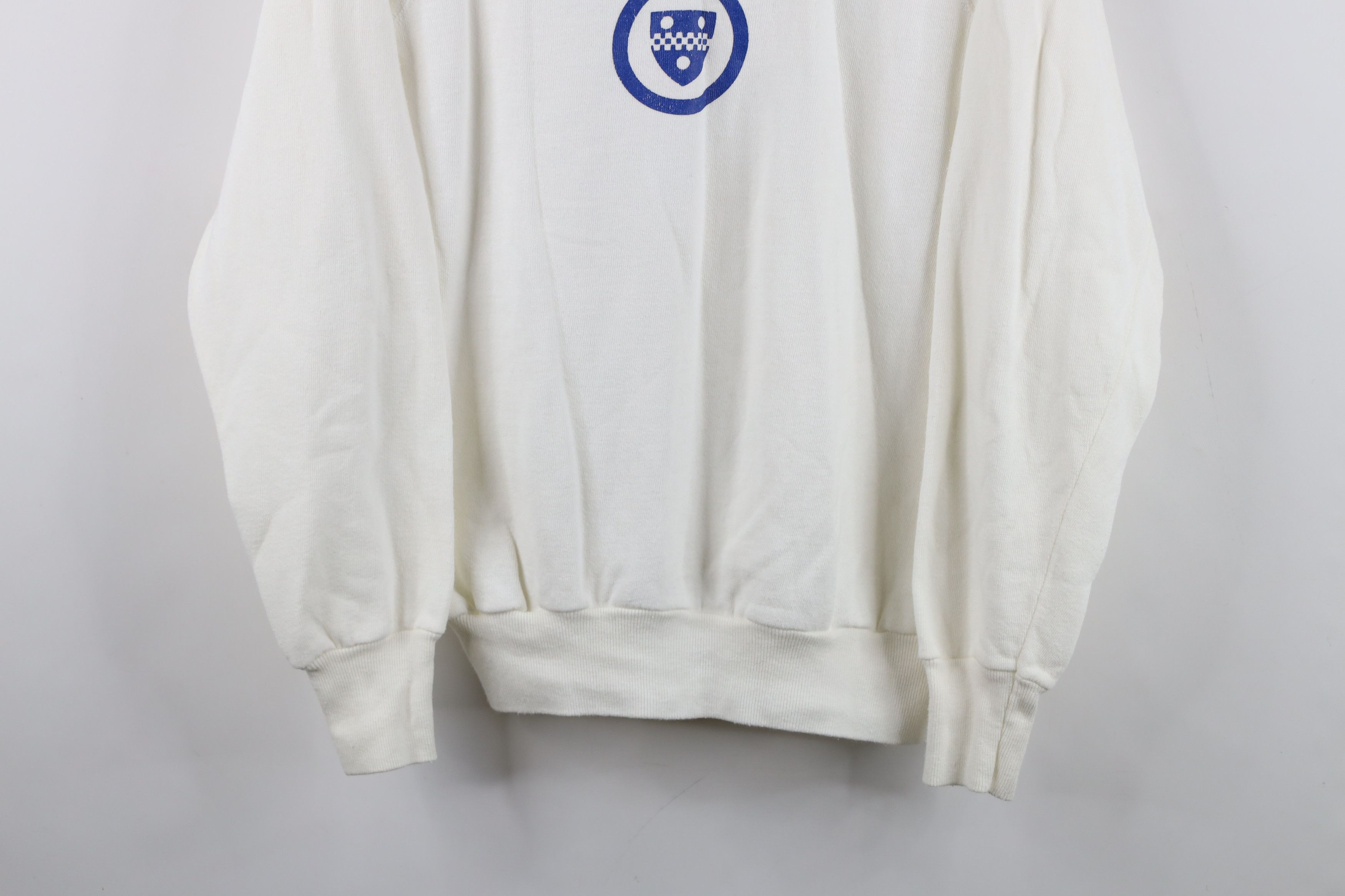 Vintage Vintage 70s University of Pittsburgh Sweatshirt White USA Size L / US 10 / IT 46 - 3 Thumbnail