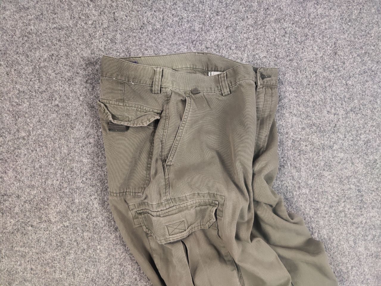 If Six Was Nine Vtg Gap hysteric glamour style Faded Canvas Cargo Pants Hype Size US 31 - 13 Thumbnail