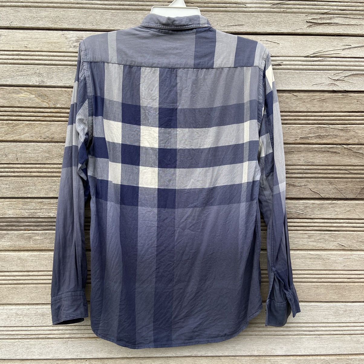 Burberry × Designer Burberry Checker Button Up shirt Size US M / EU 48-50 / 2 - 2 Thumbnail