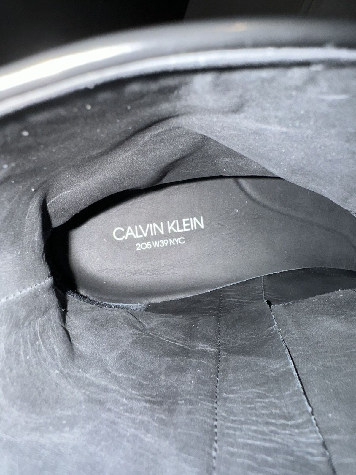 Calvin Klein 205W39NYC Calvin Klein 205W39NYC Spazzolato Fireman Leather Boots Size US 9 / EU 42 - 7 Thumbnail
