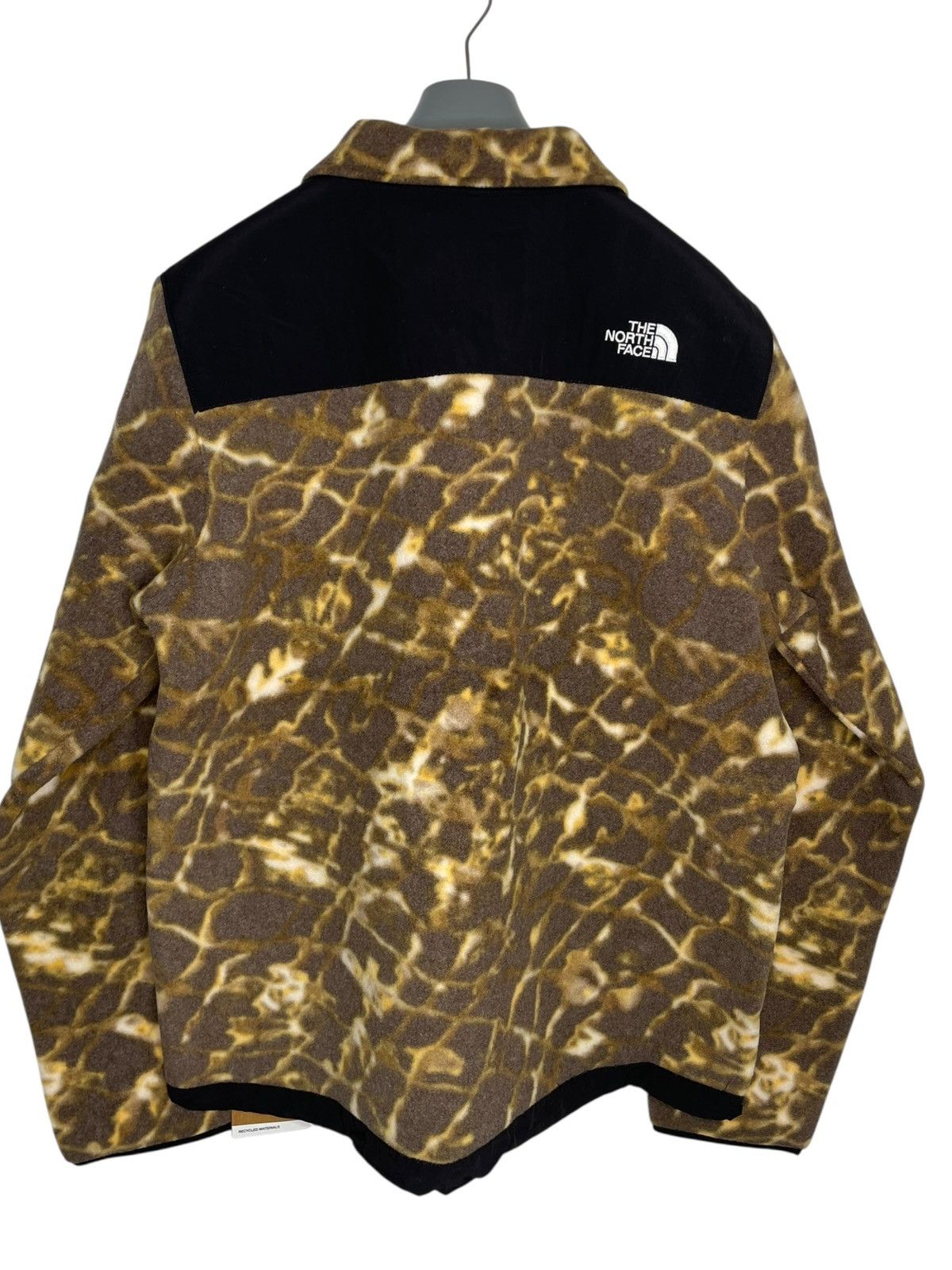 The North Face North Face Denali Fleece Jacke Neu - Braun Holz Design Size US XL / EU 56 / 4 - 10 Thumbnail